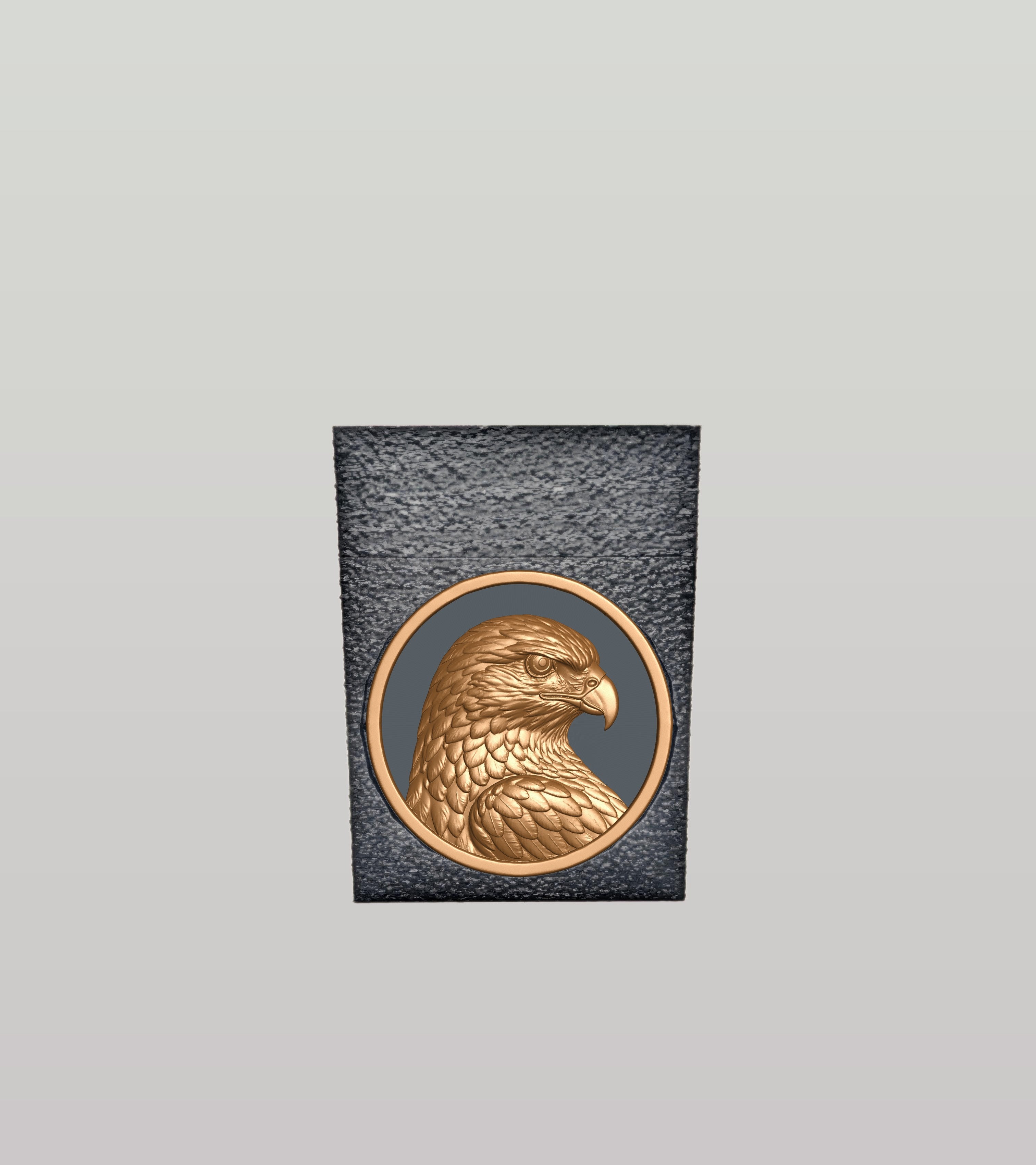 Eagle Card Box — Black