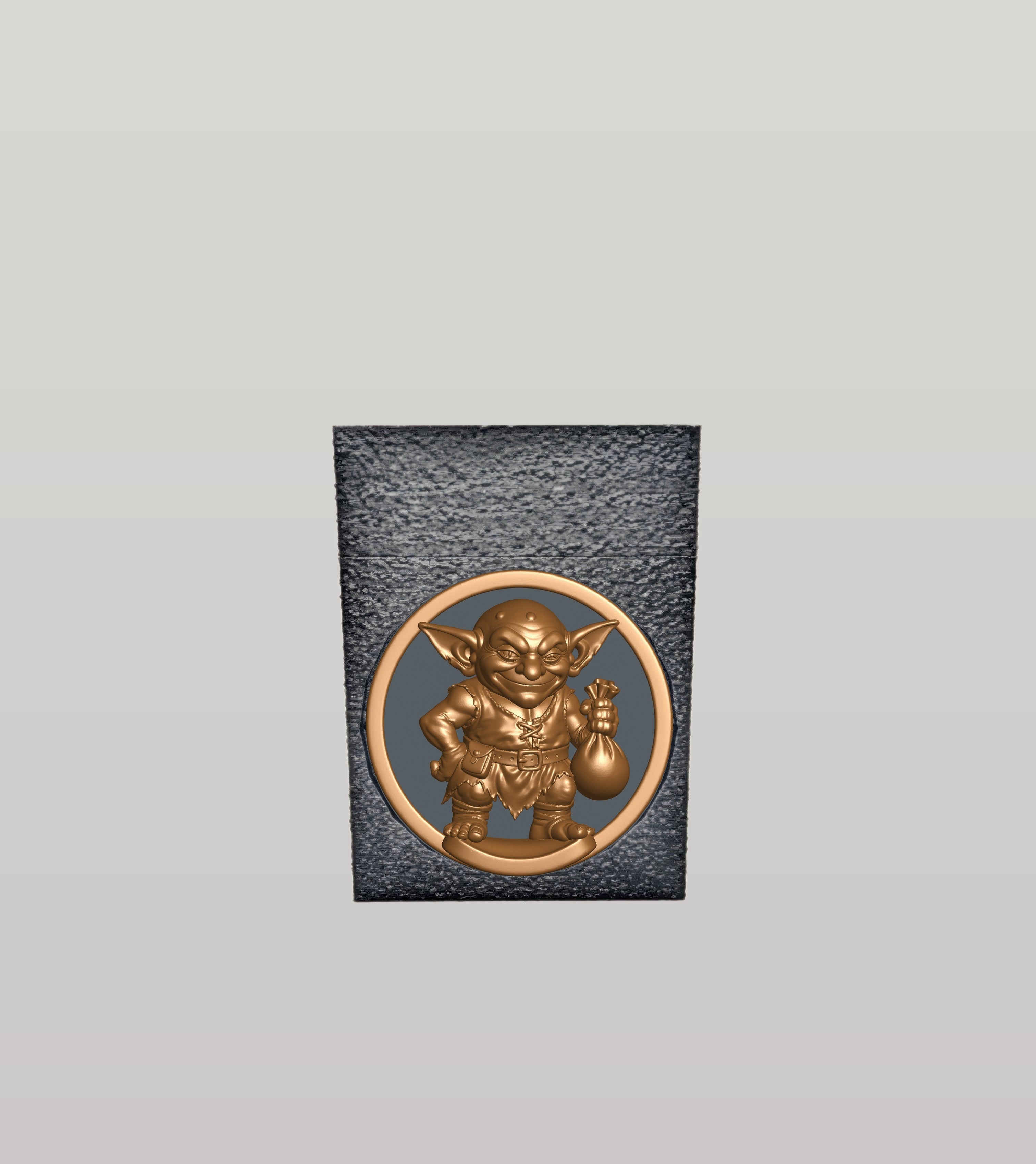 Greedy Goblin Card Box — Black