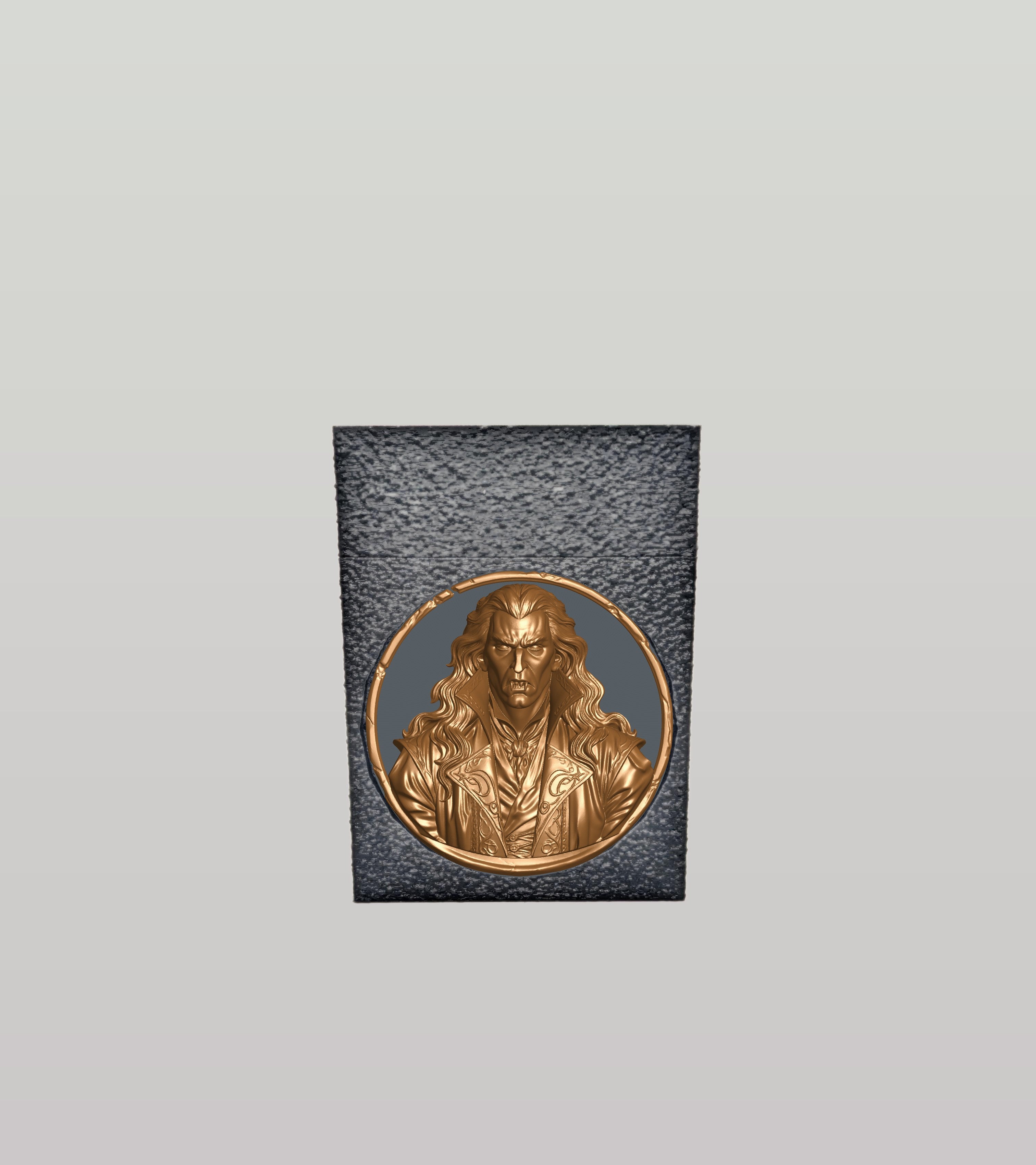 Gothic Vampire Card Box — Black