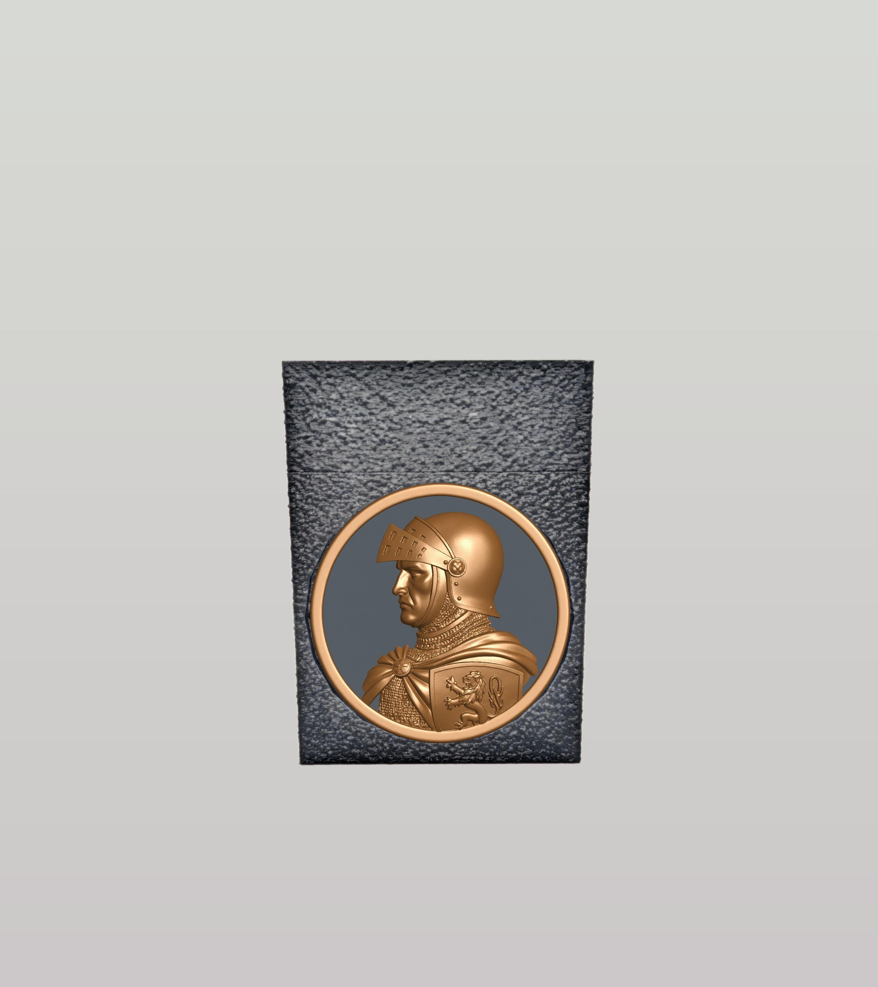 Knight Card Box — Black