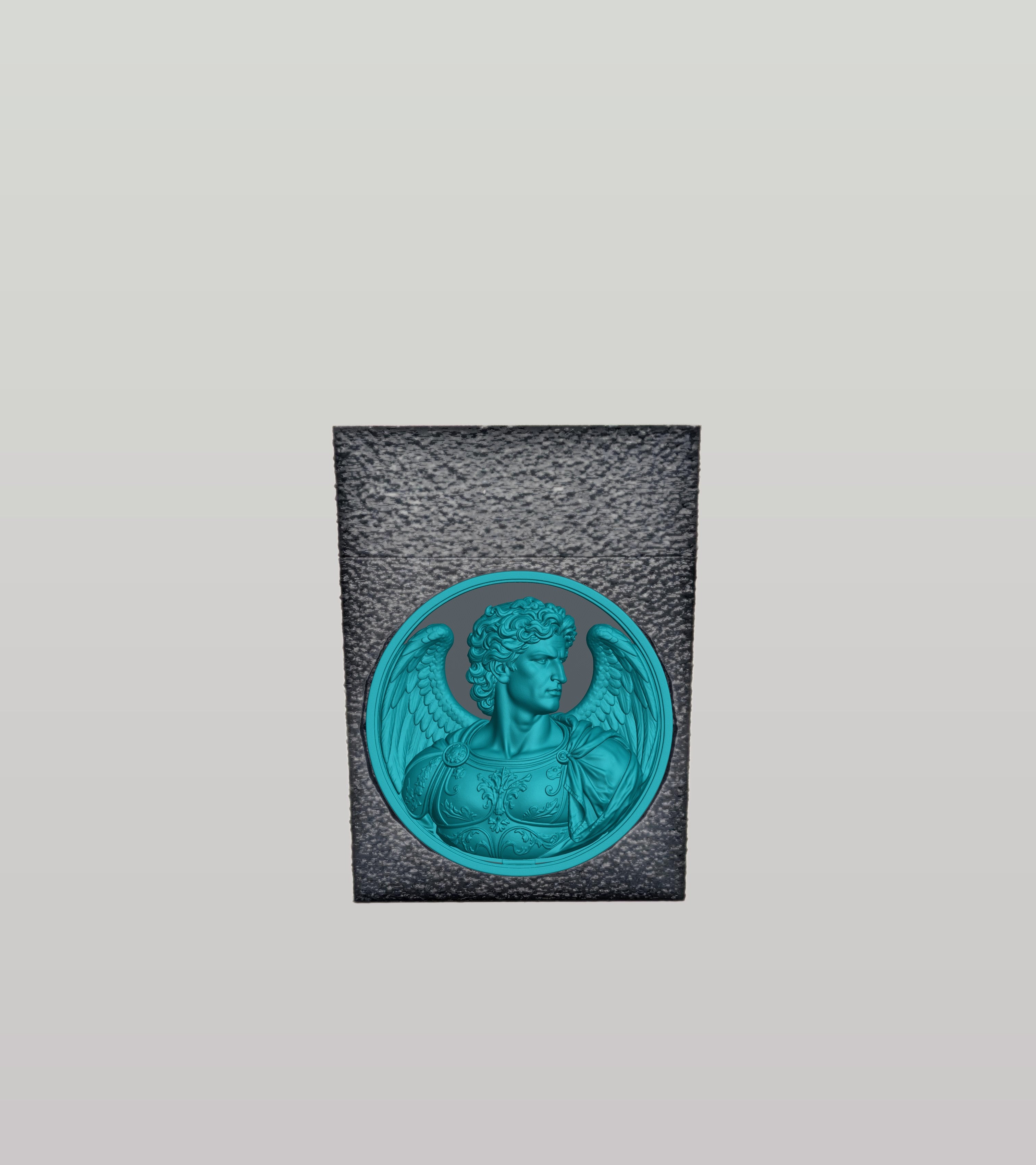 Angel Card Box — Black