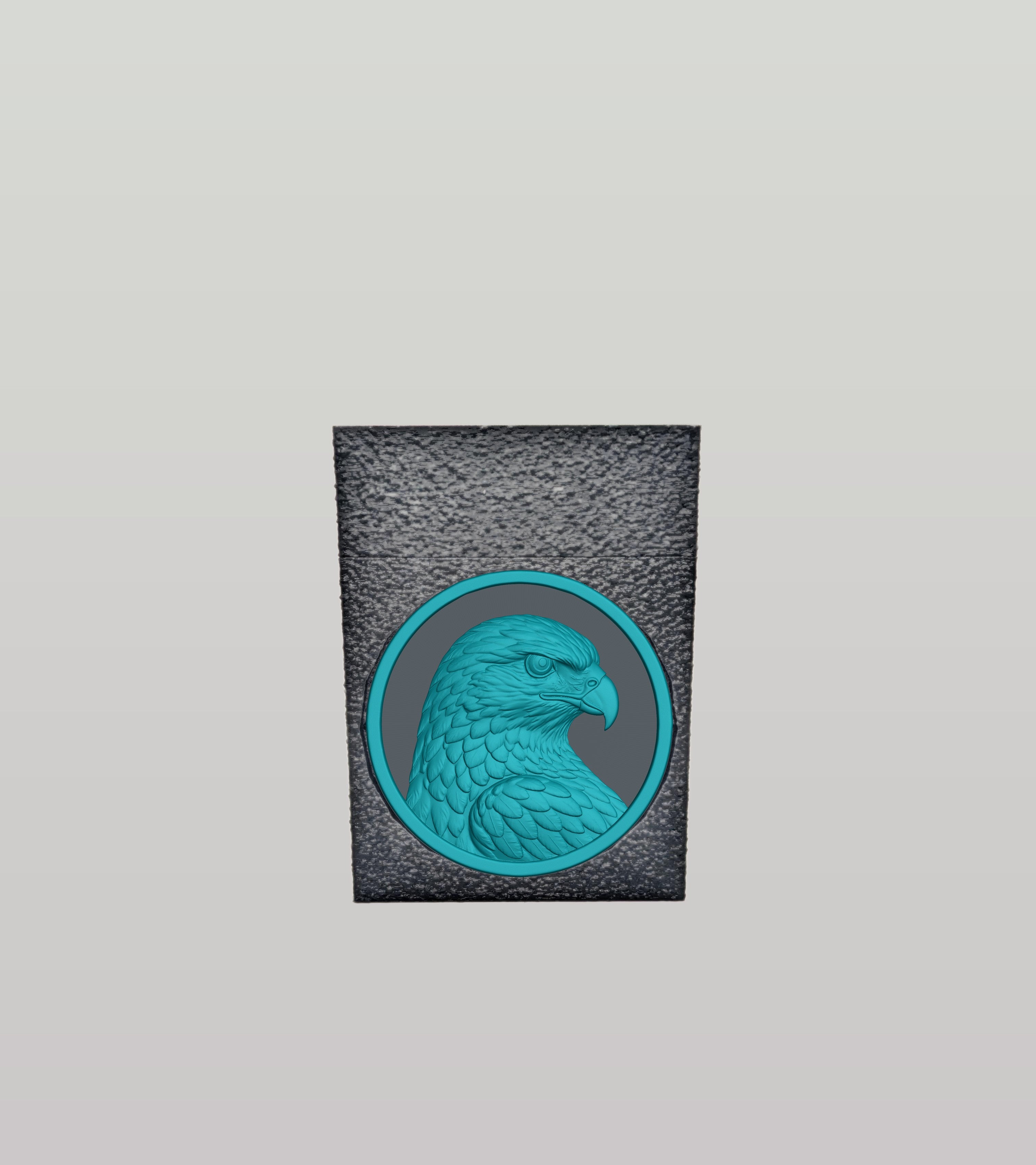 Eagle Card Box — Black