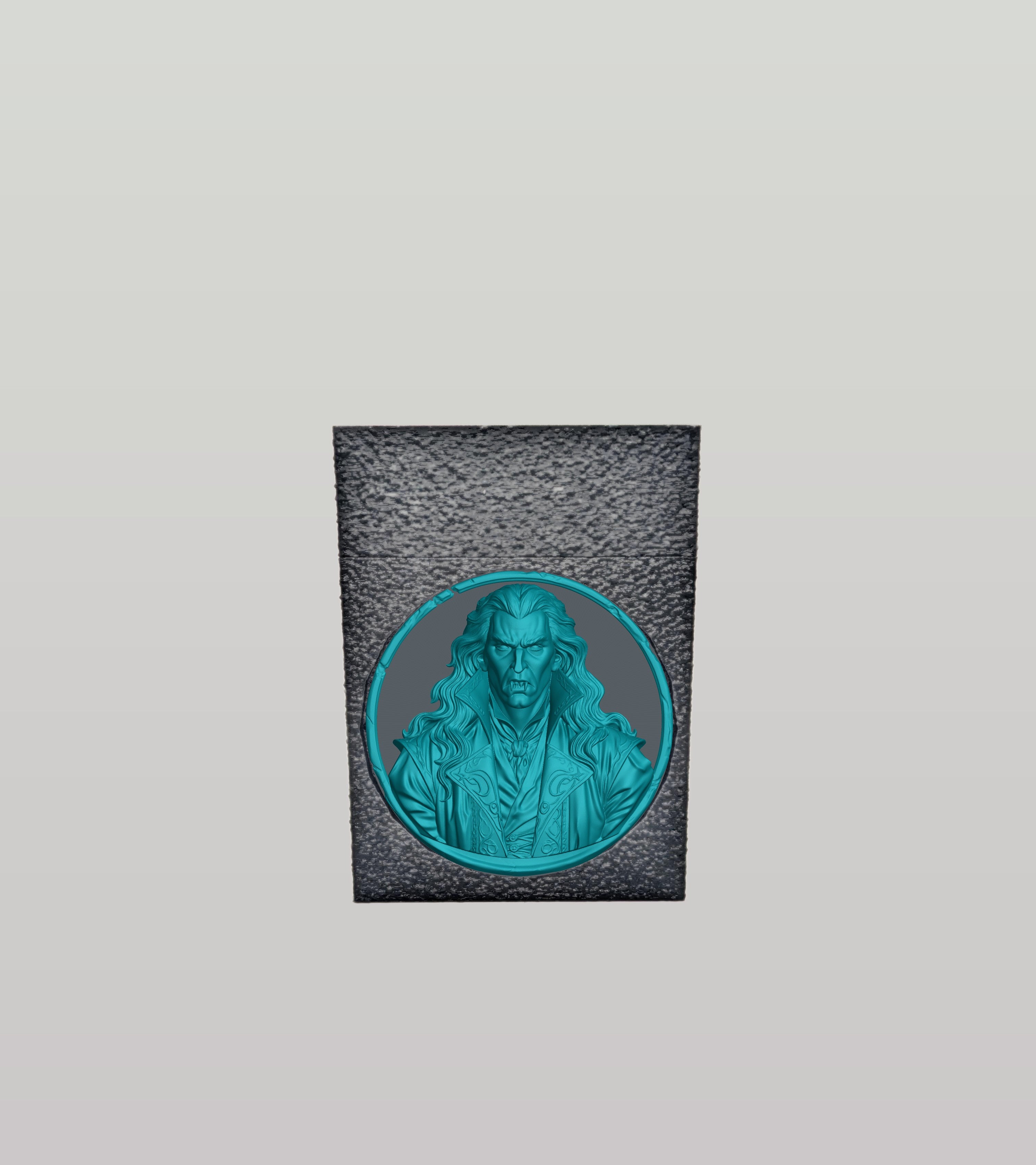Gothic Vampire Card Box — Black