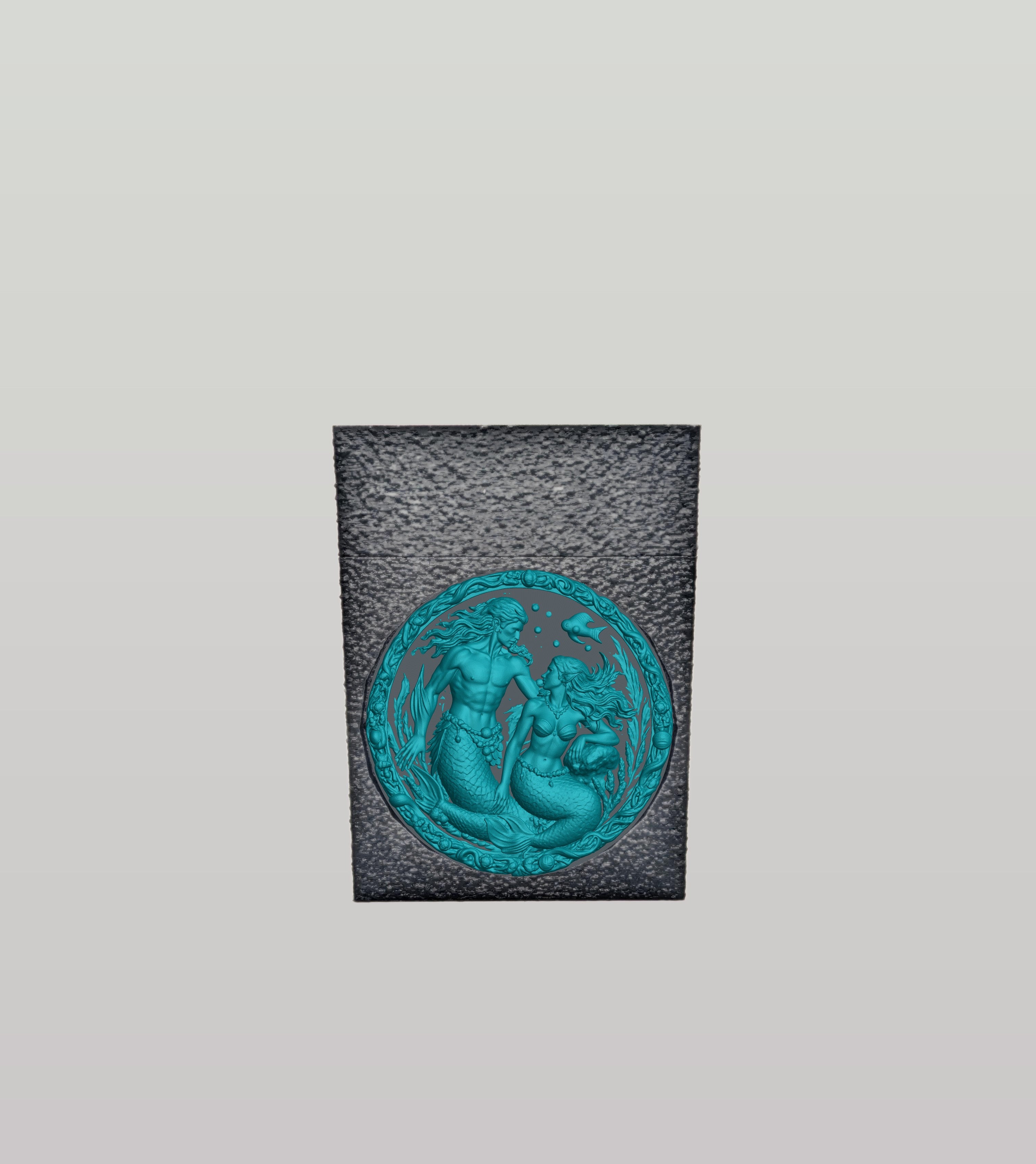 Merfolk Card Box — Black
