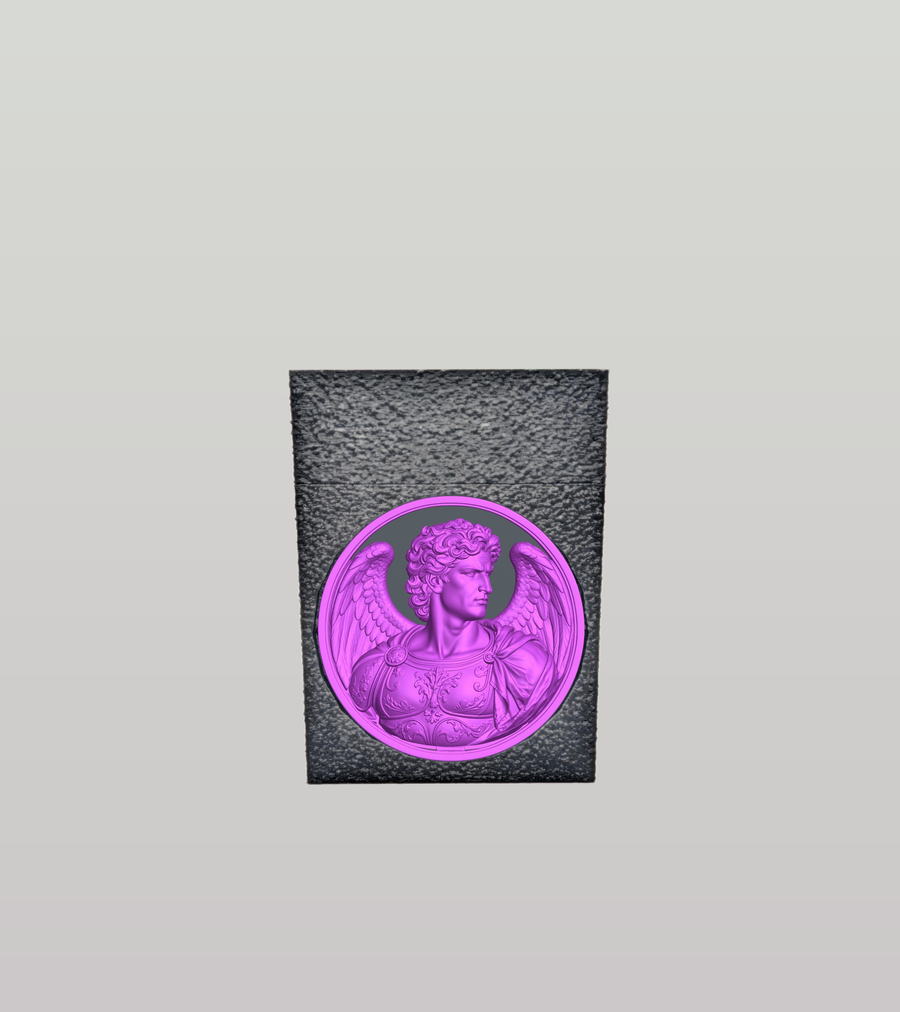 Angel Card Box — Black