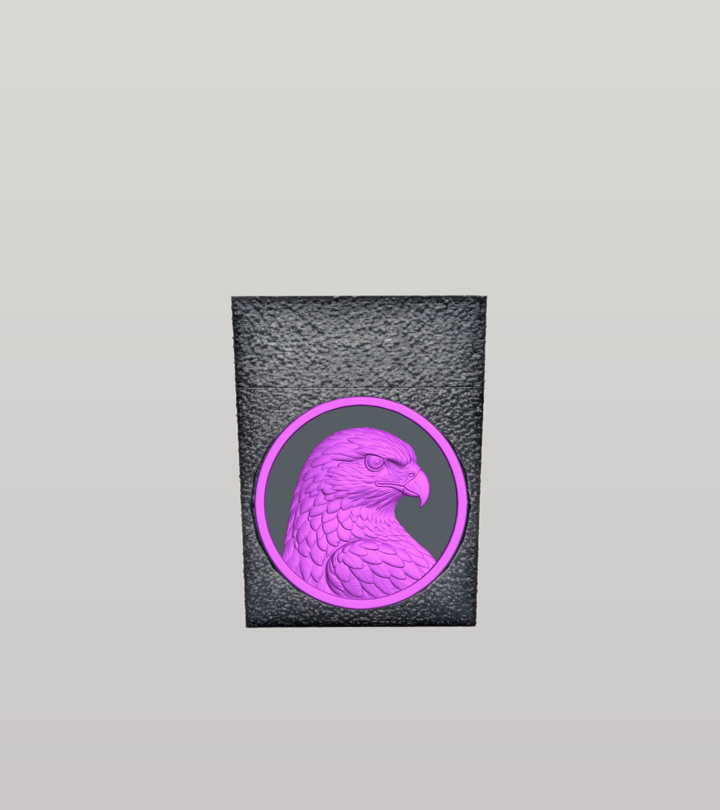 Eagle Card Box — Black