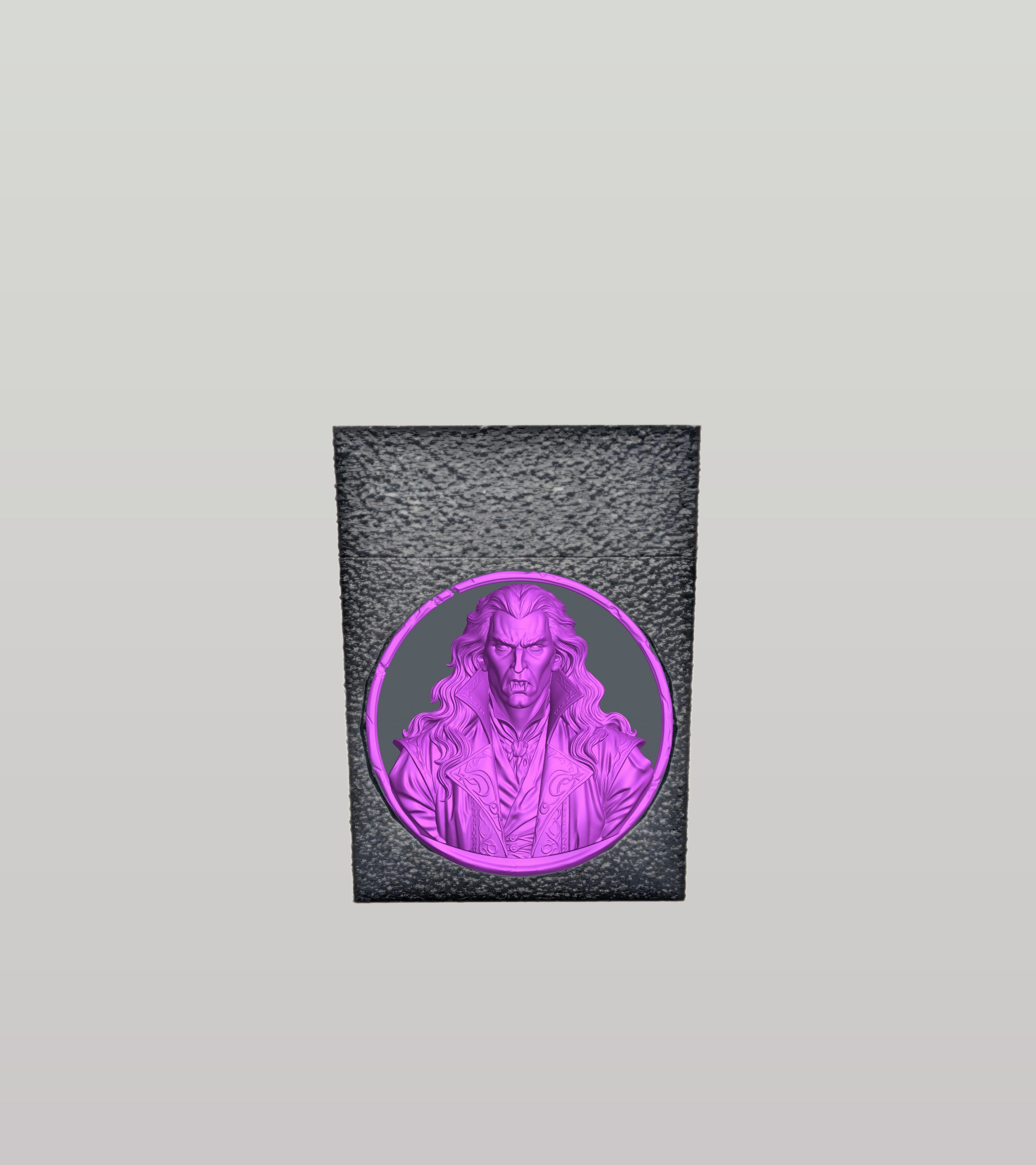 Gothic Vampire Card Box — Black