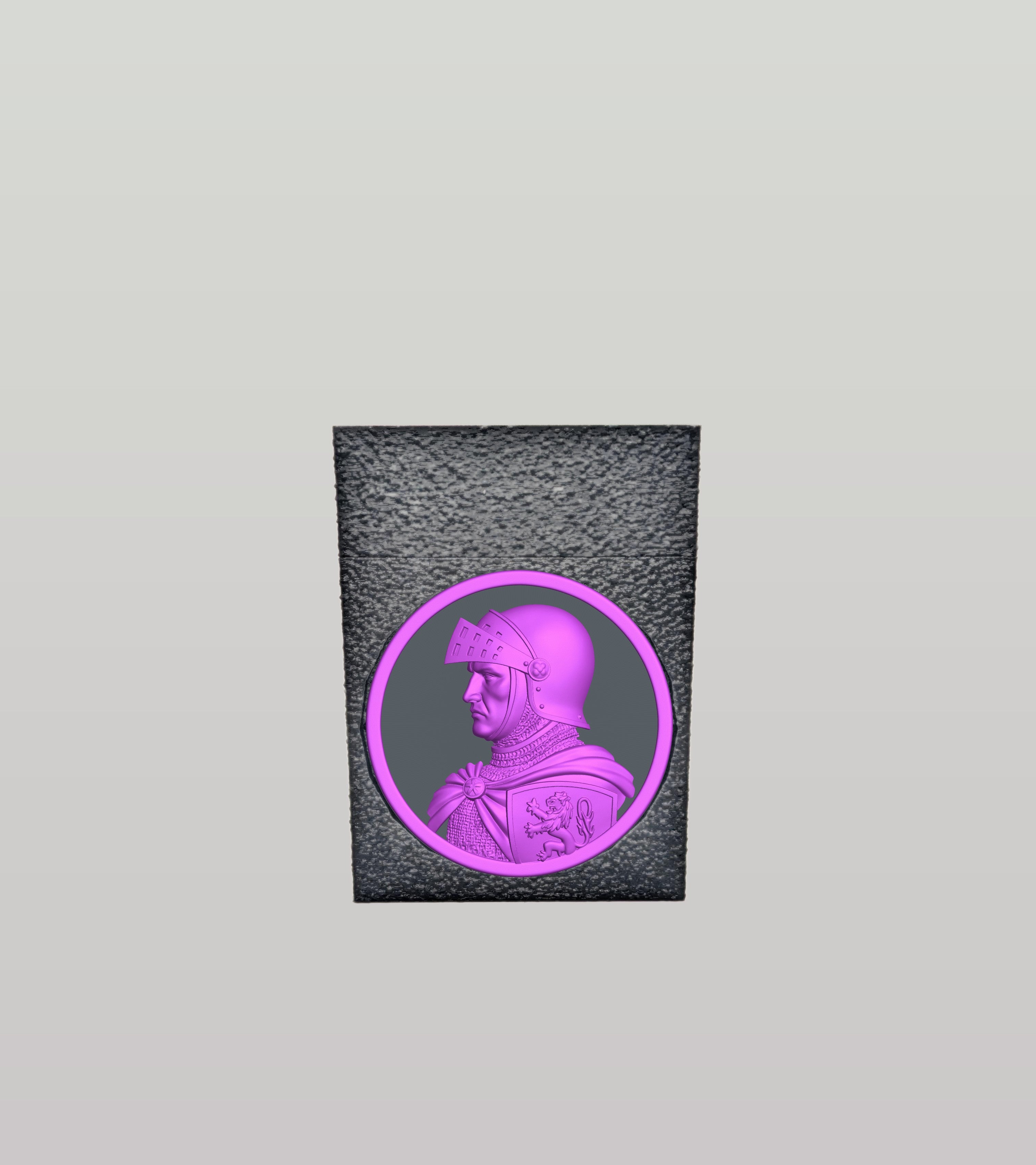 Knight Card Box — Black