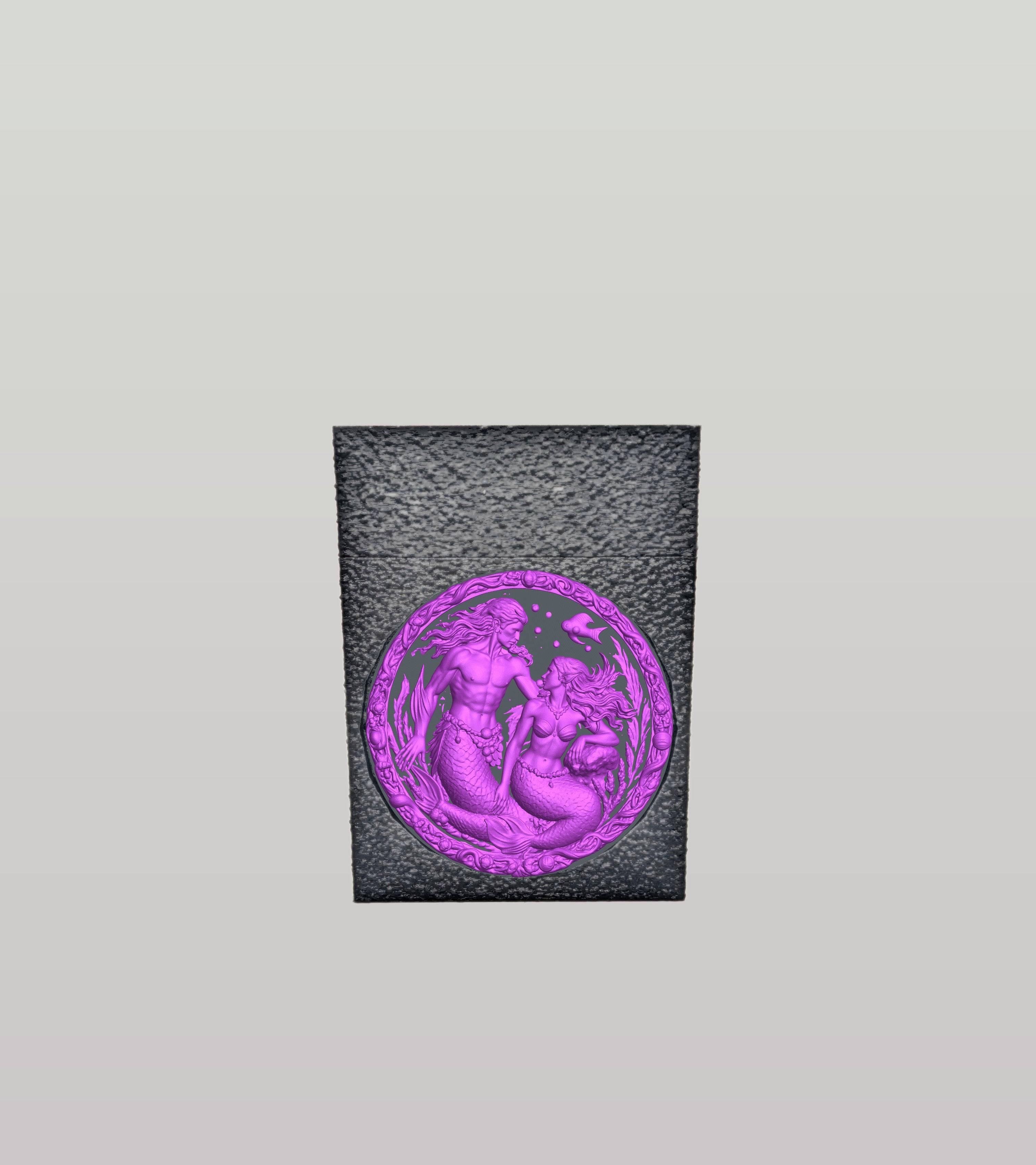 Merfolk Card Box — Black