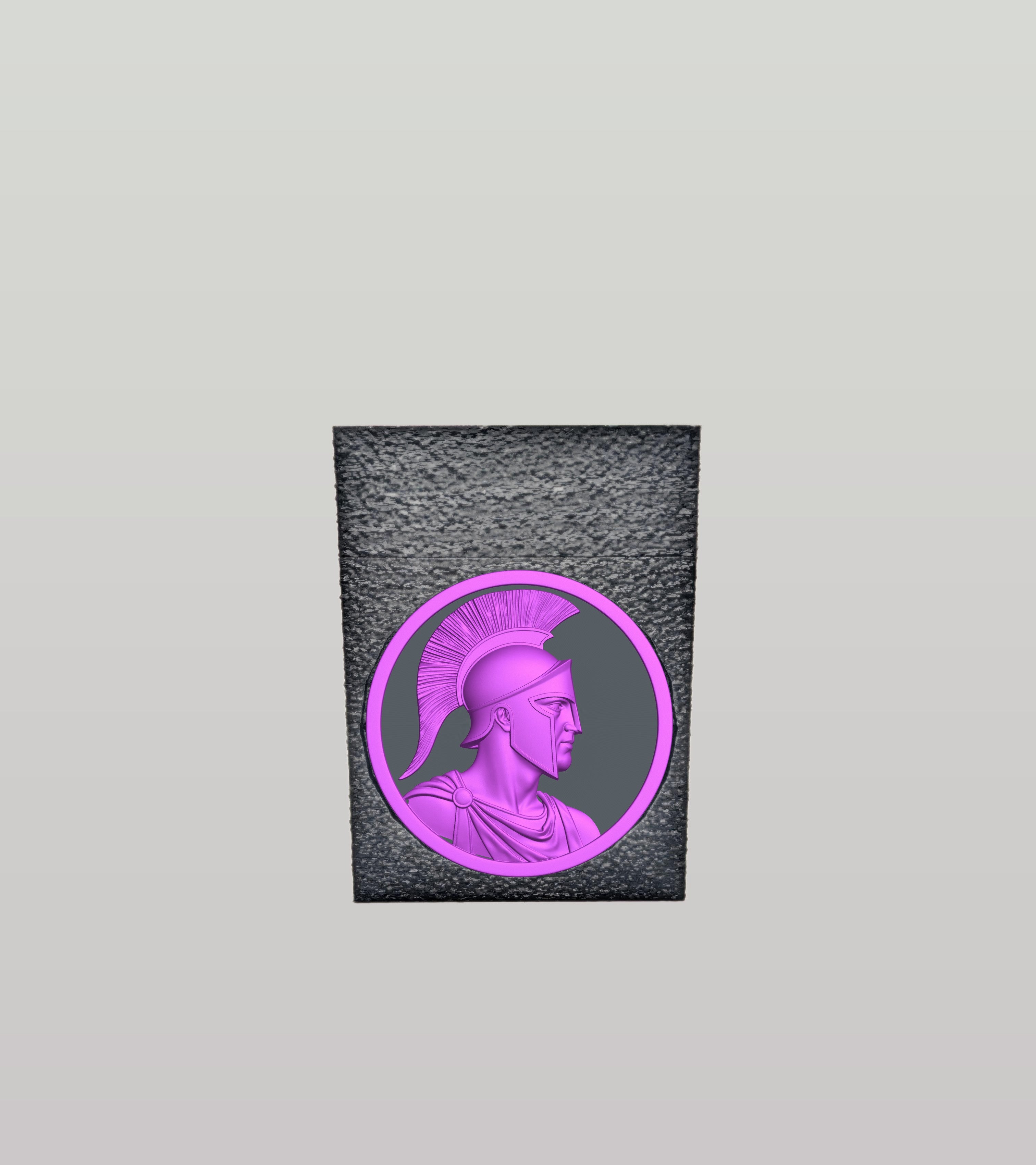 Spartan Card Box — Black