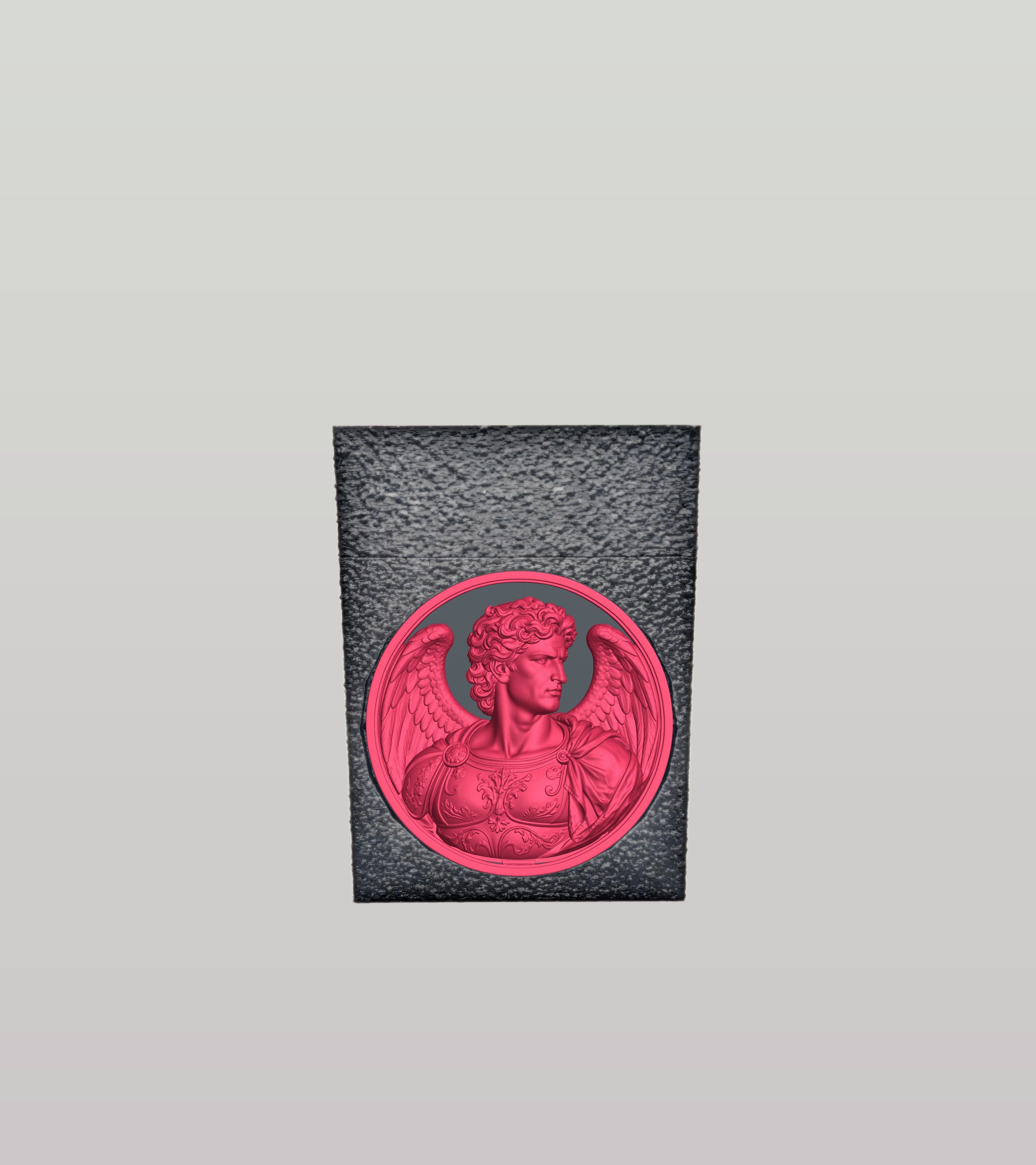 Angel Card Box — Black