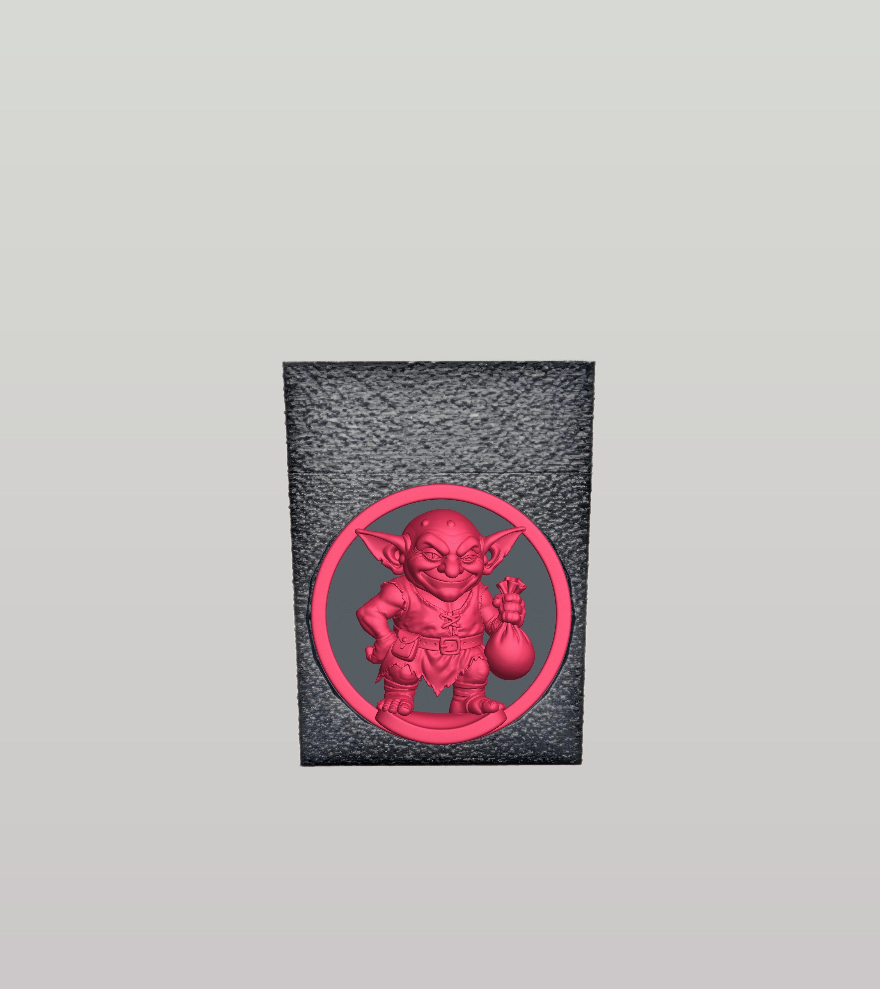 Greedy Goblin Card Box — Black