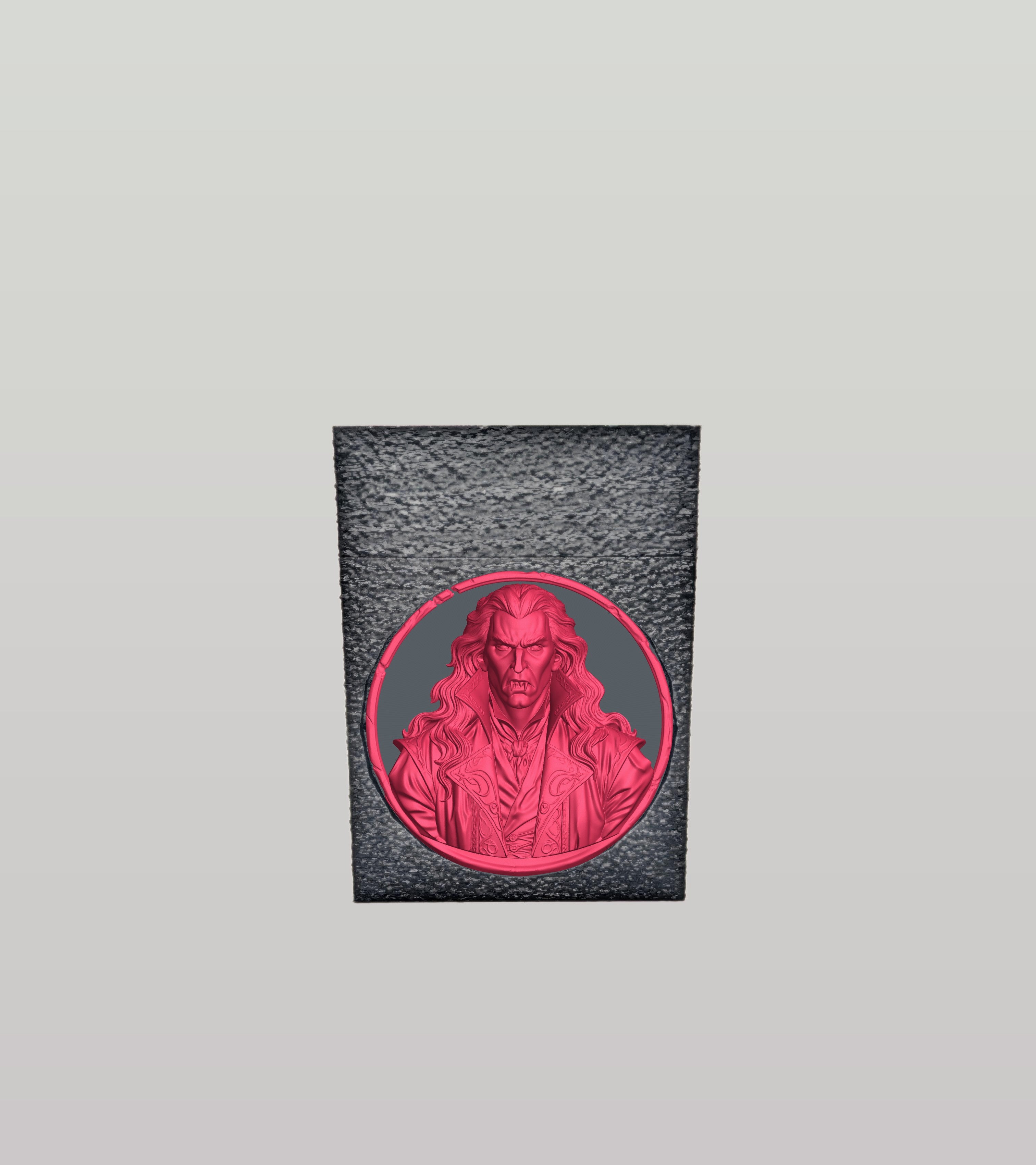 Gothic Vampire Card Box — Black