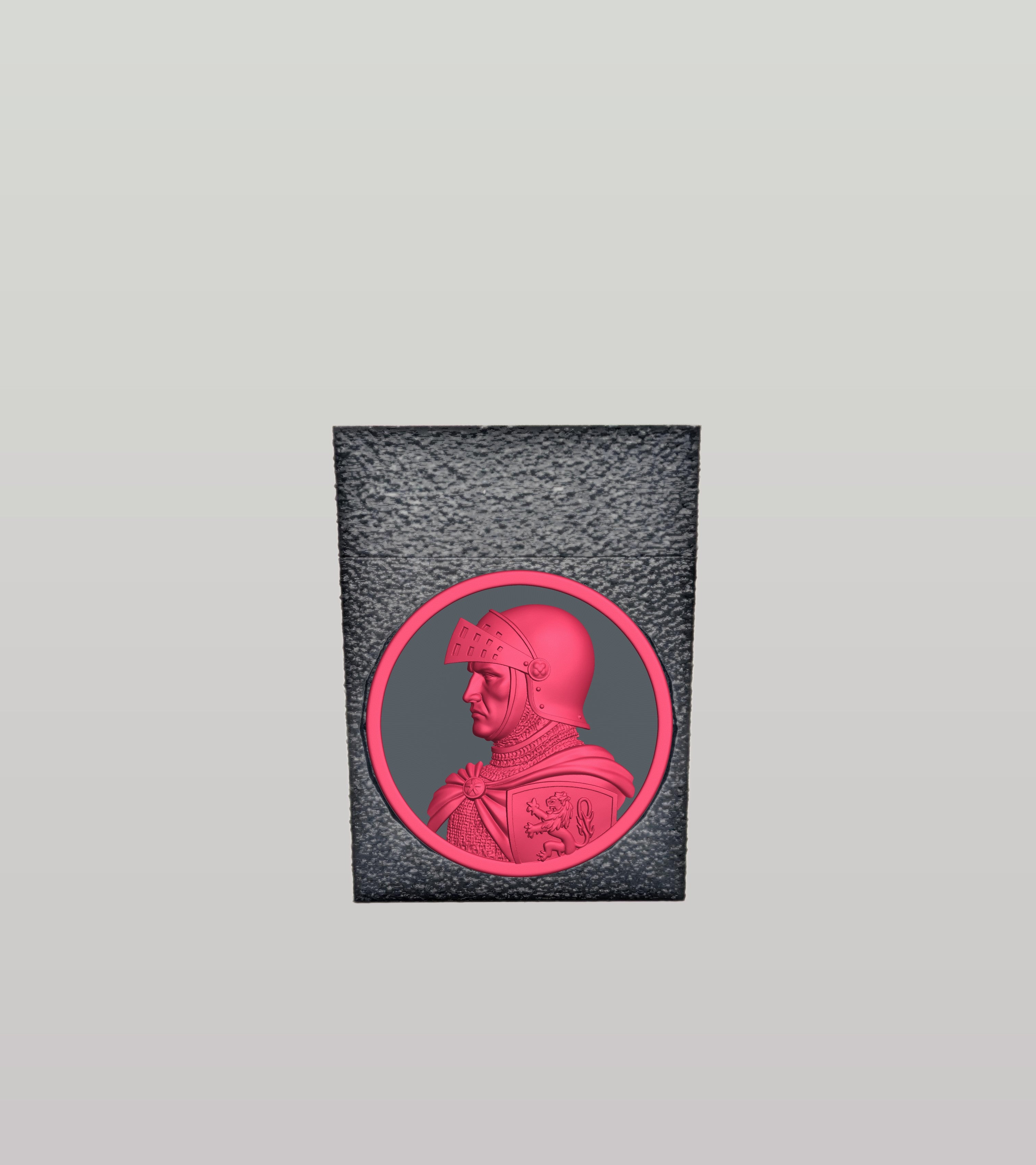 Knight Card Box — Black