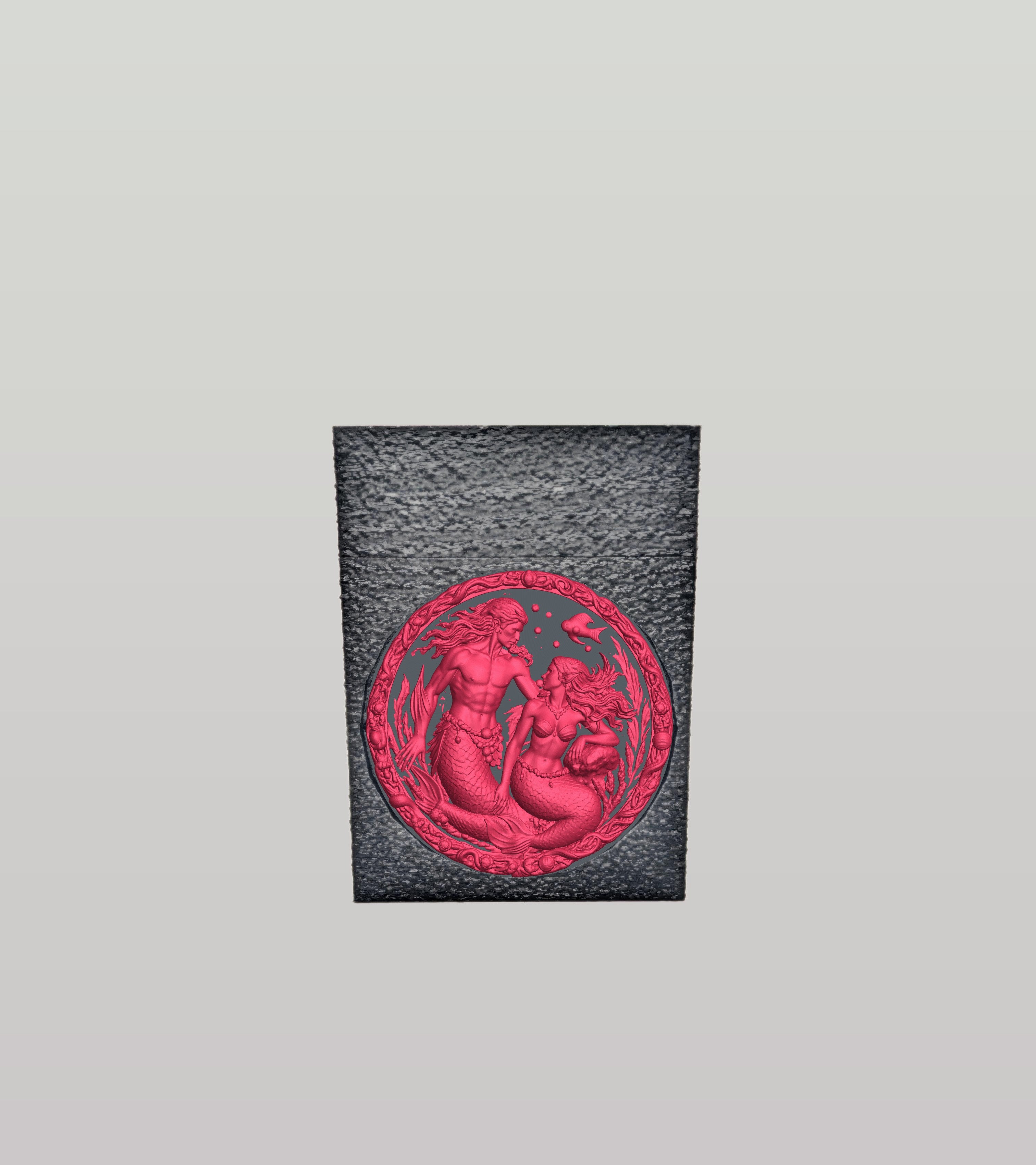 Merfolk Card Box — Black