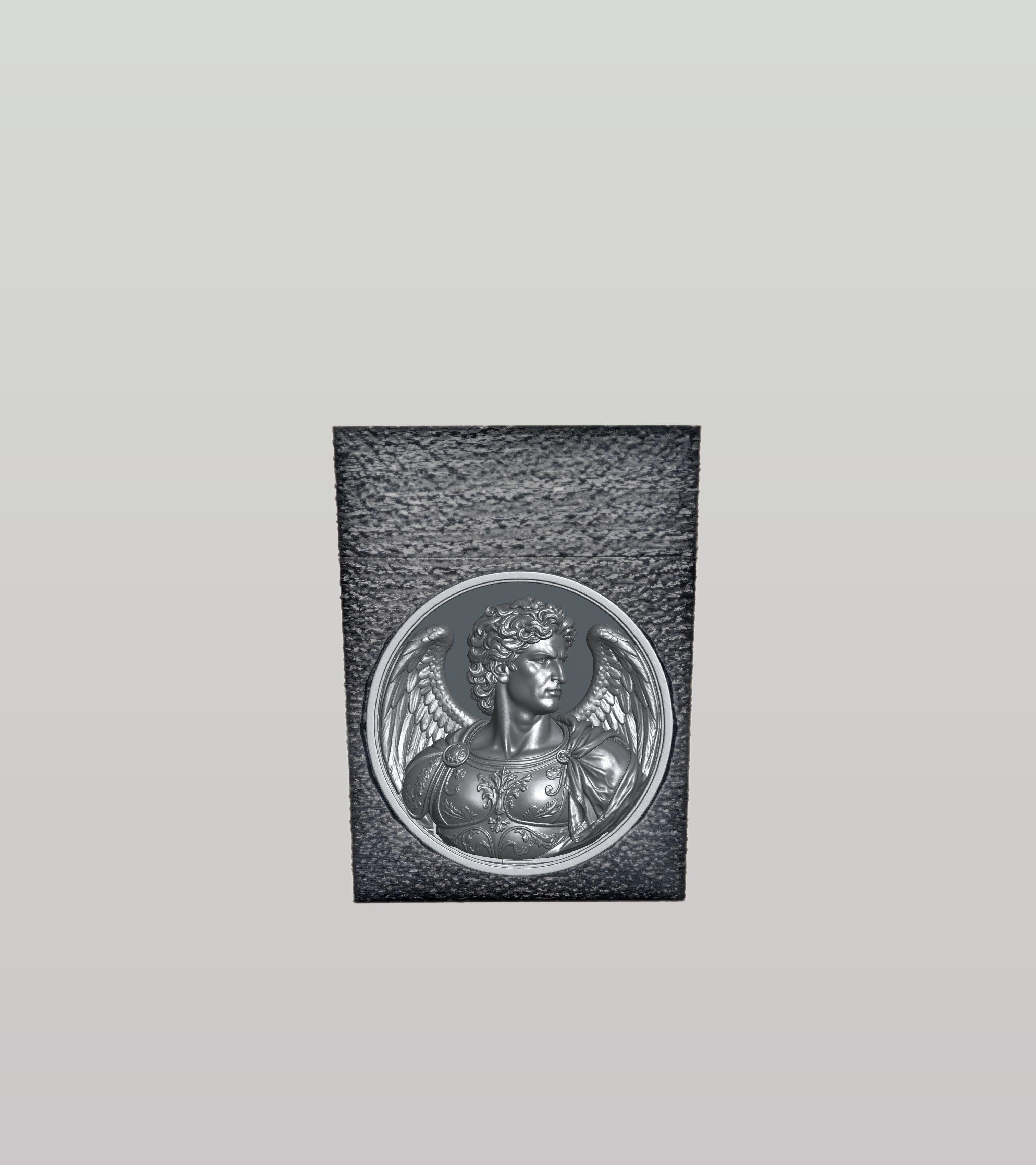 Angel Card Box — Black