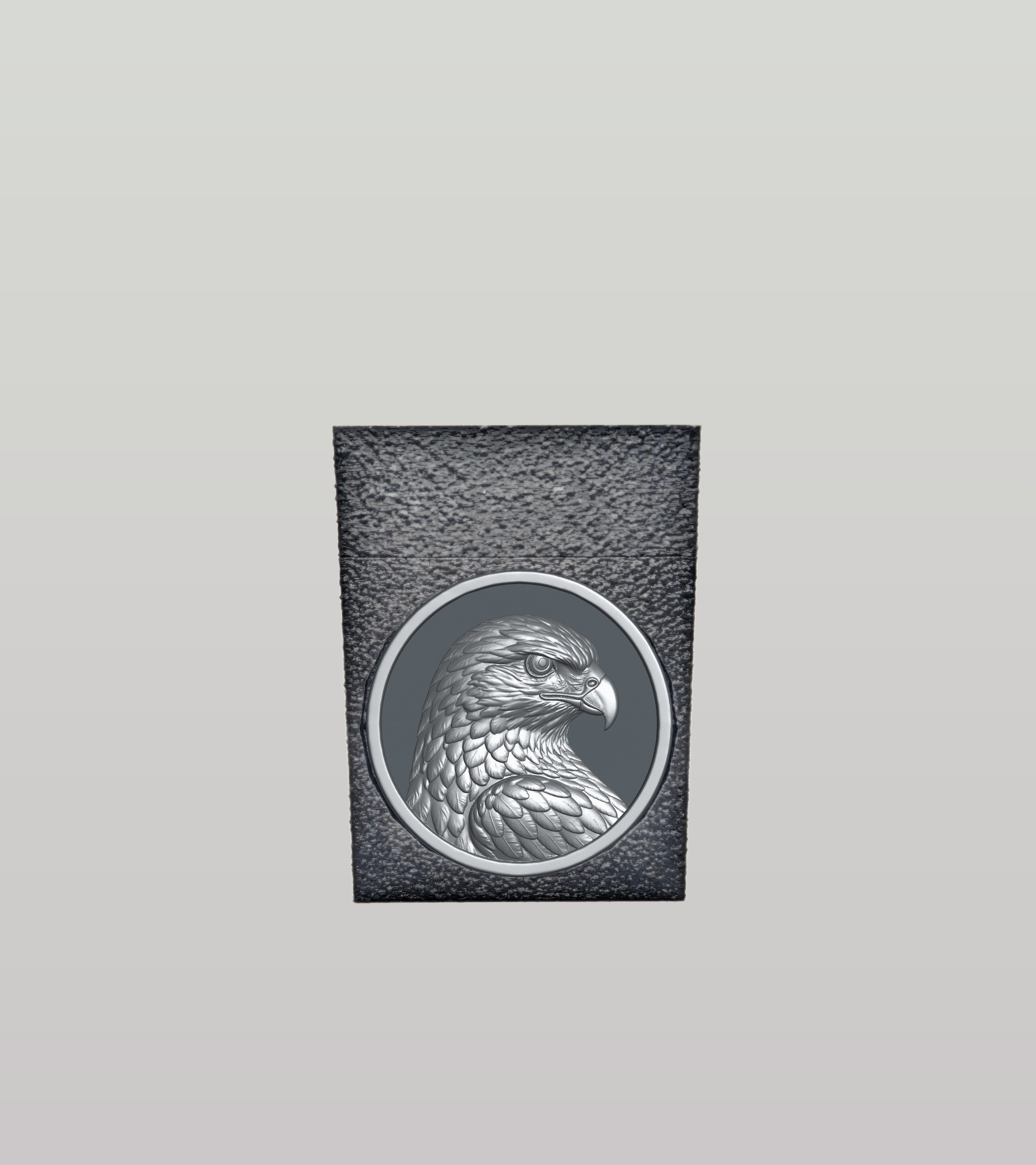 Eagle Card Box — Black