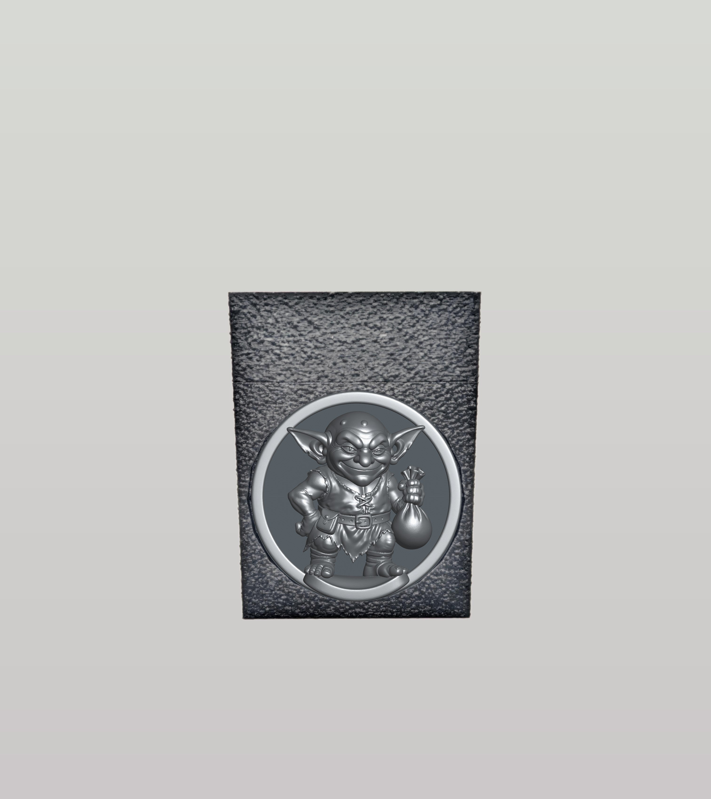 Greedy Goblin Card Box — Black