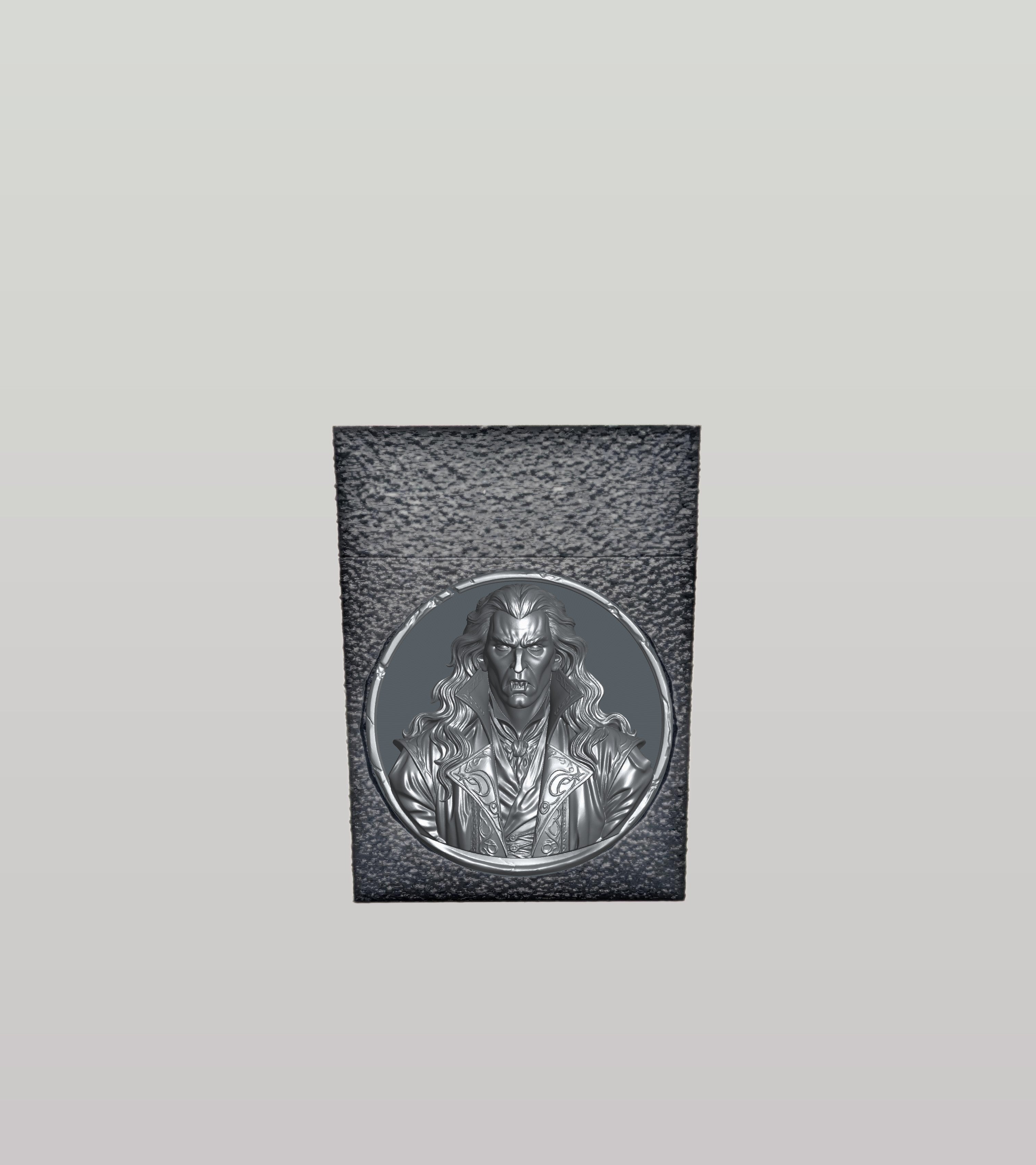 Gothic Vampire Card Box — Black