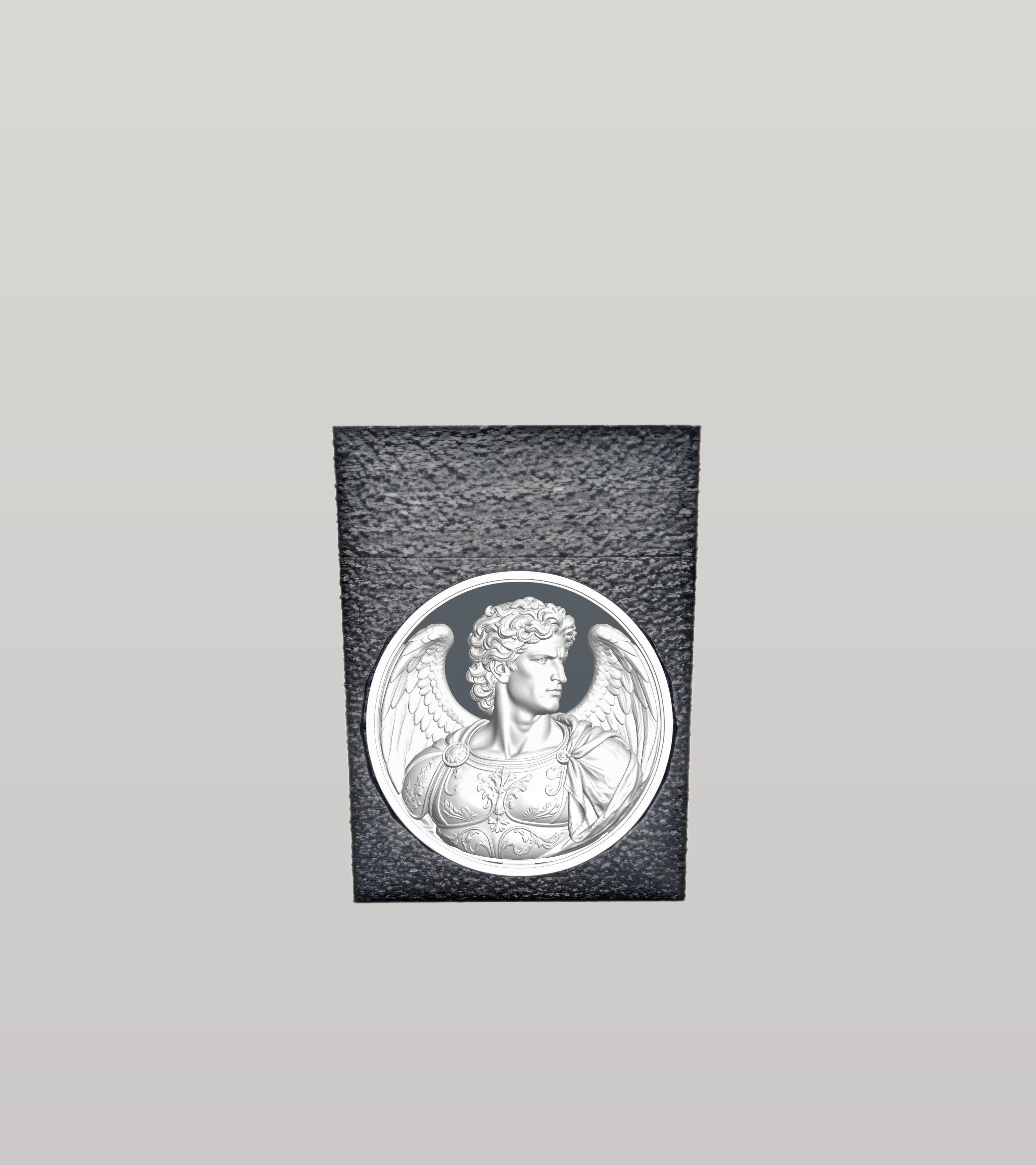 Angel Card Box — Black