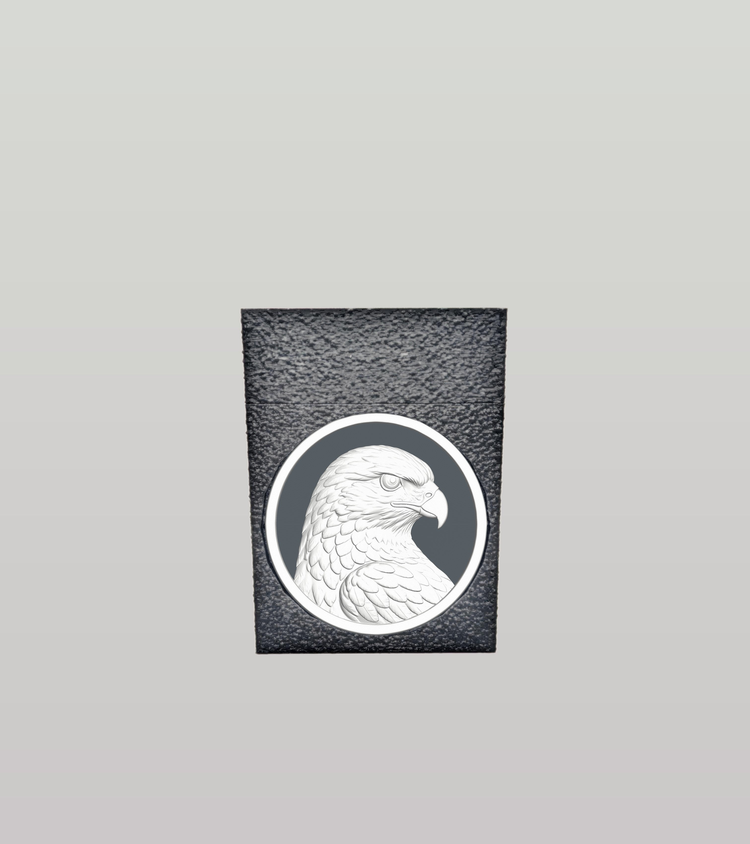 Eagle Card Box — Black