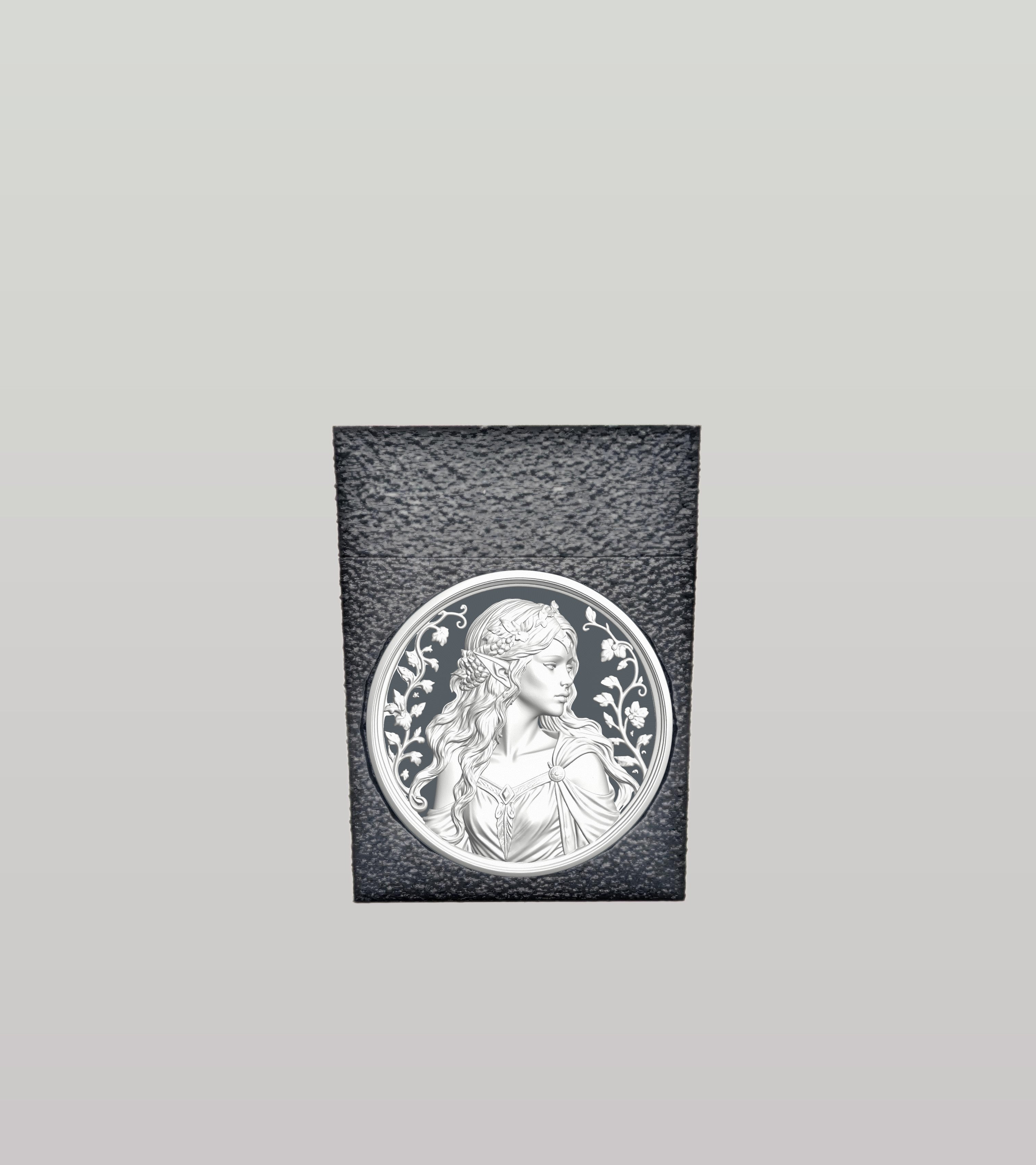 Elf Maiden Card Box — Black