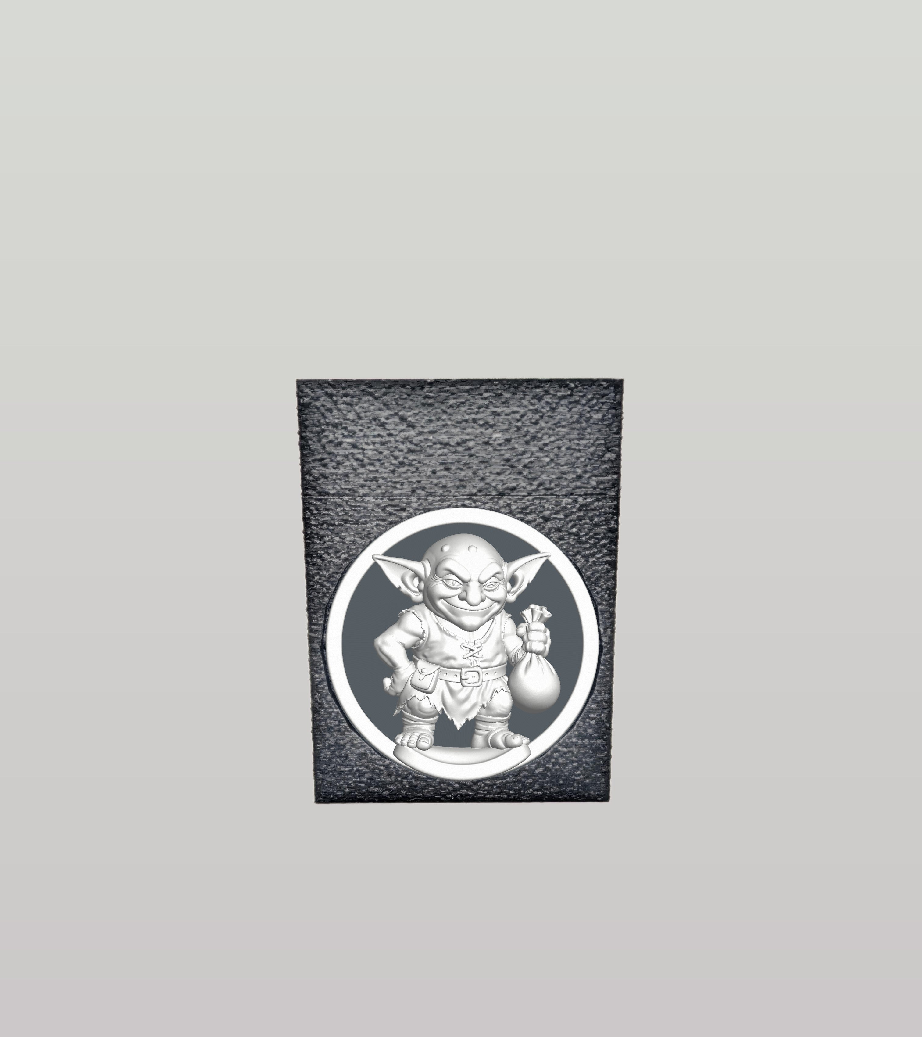 Greedy Goblin Card Box — Black