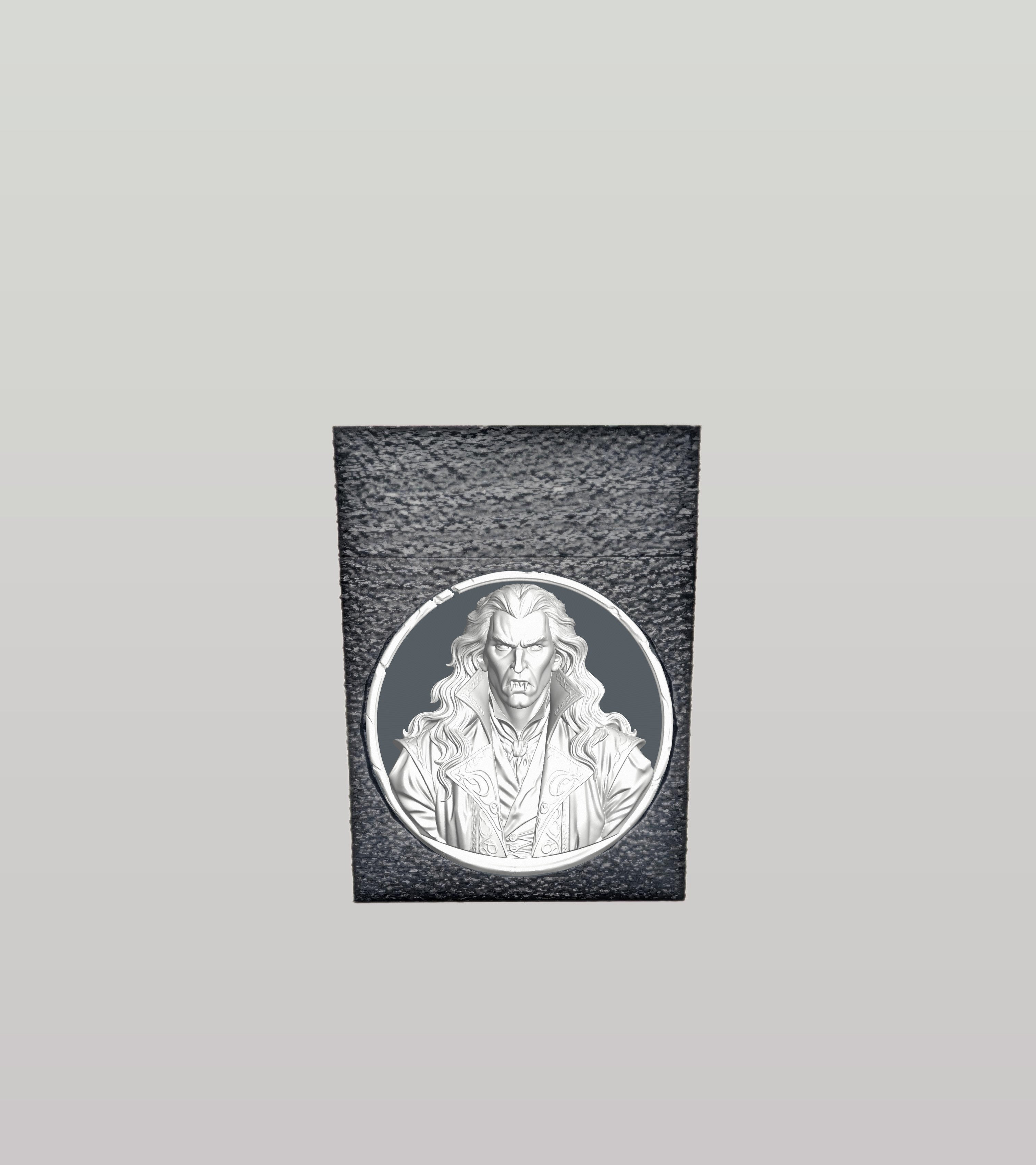 Gothic Vampire Card Box — Black