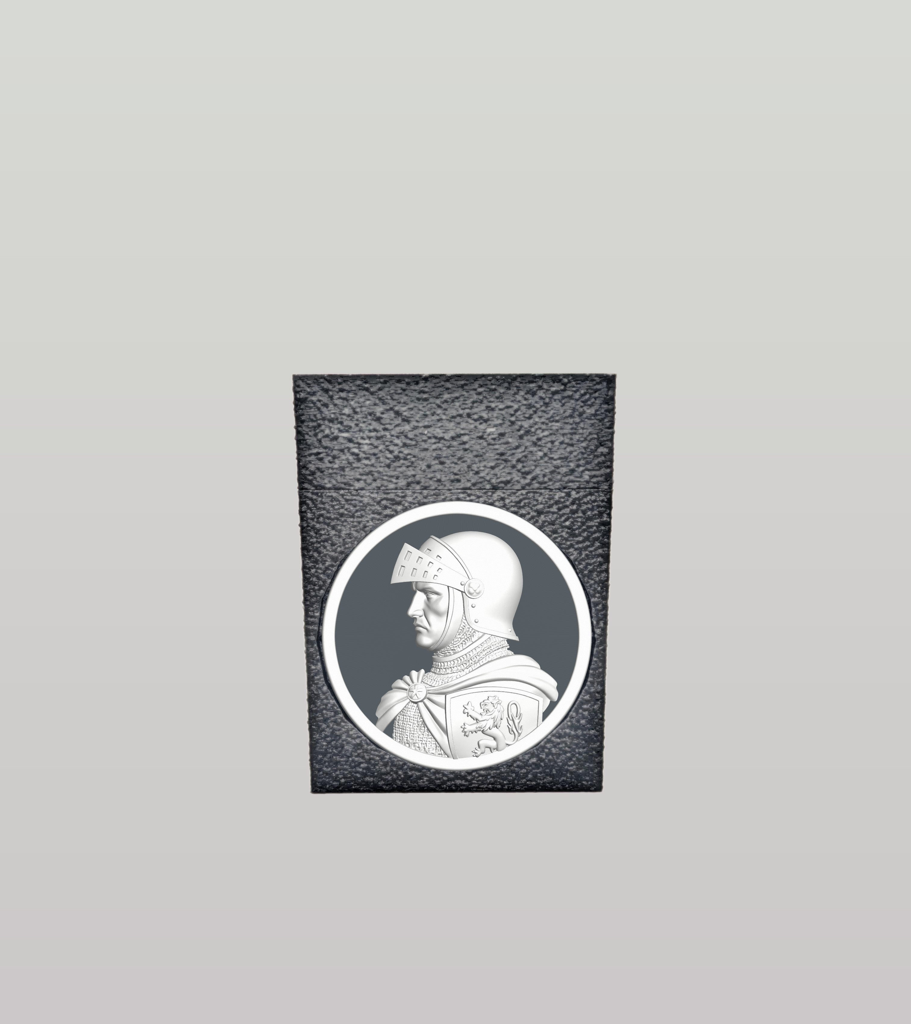 Knight Card Box — Black