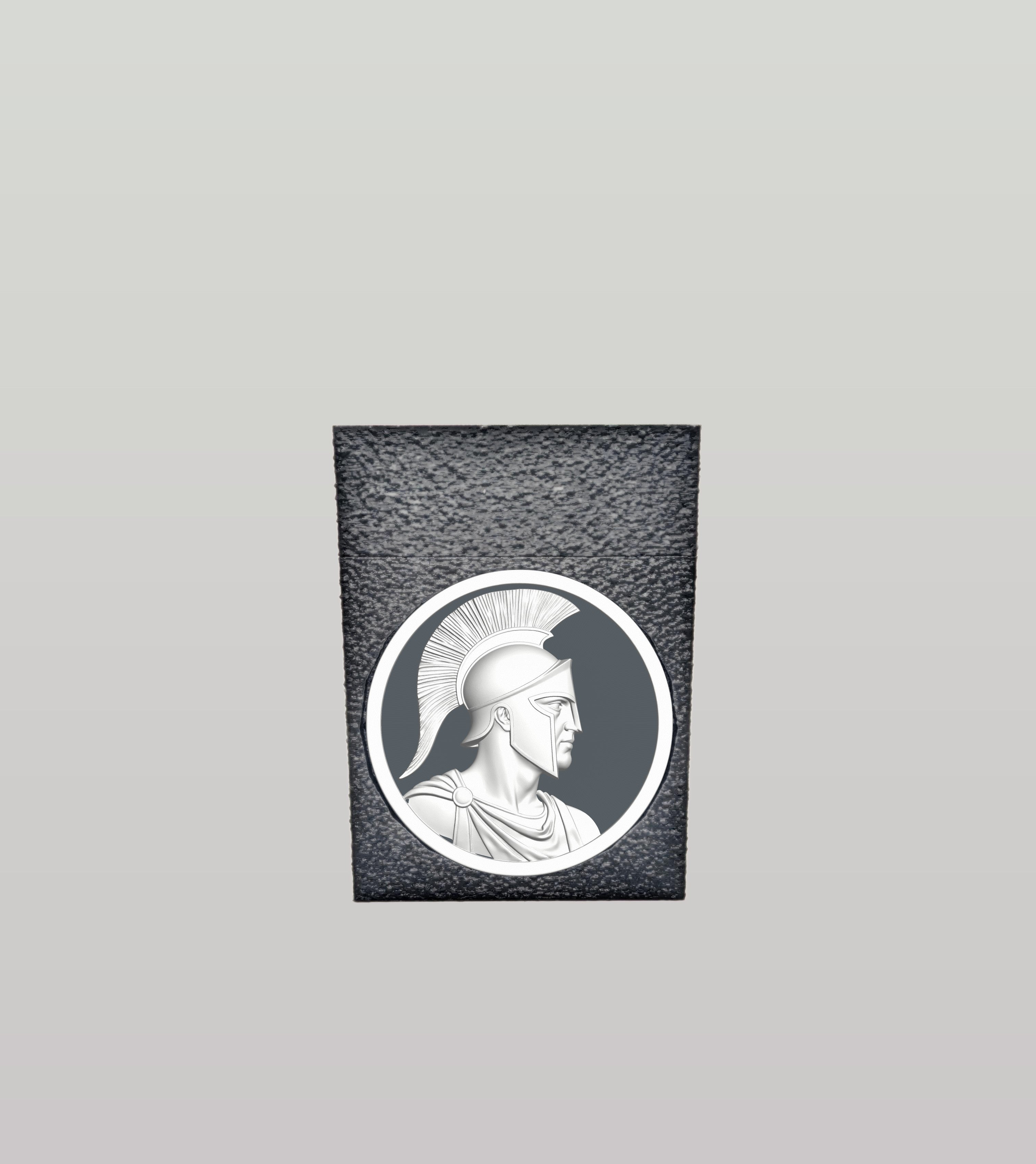 Spartan Card Box — Black