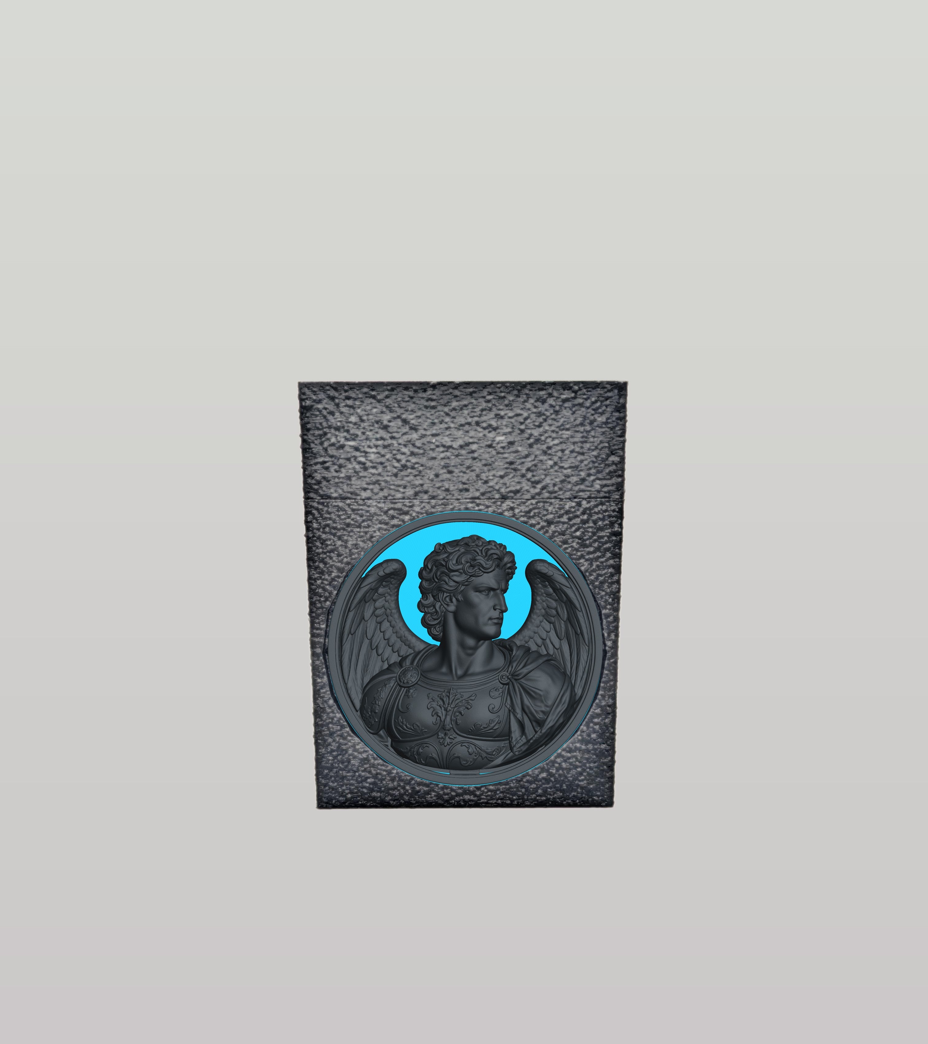 Angel Card Box — Black