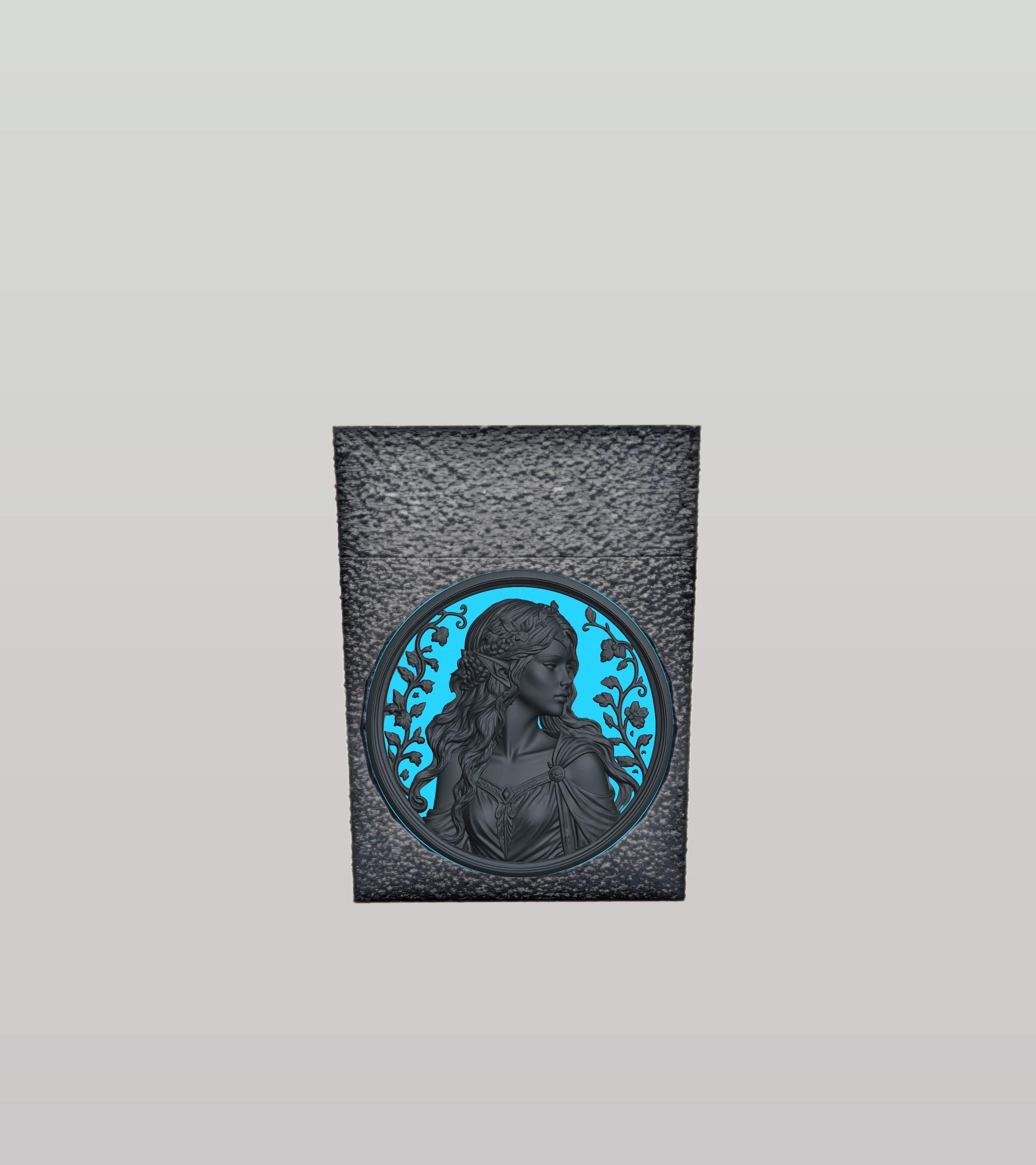Elf Maiden Card Box — Black