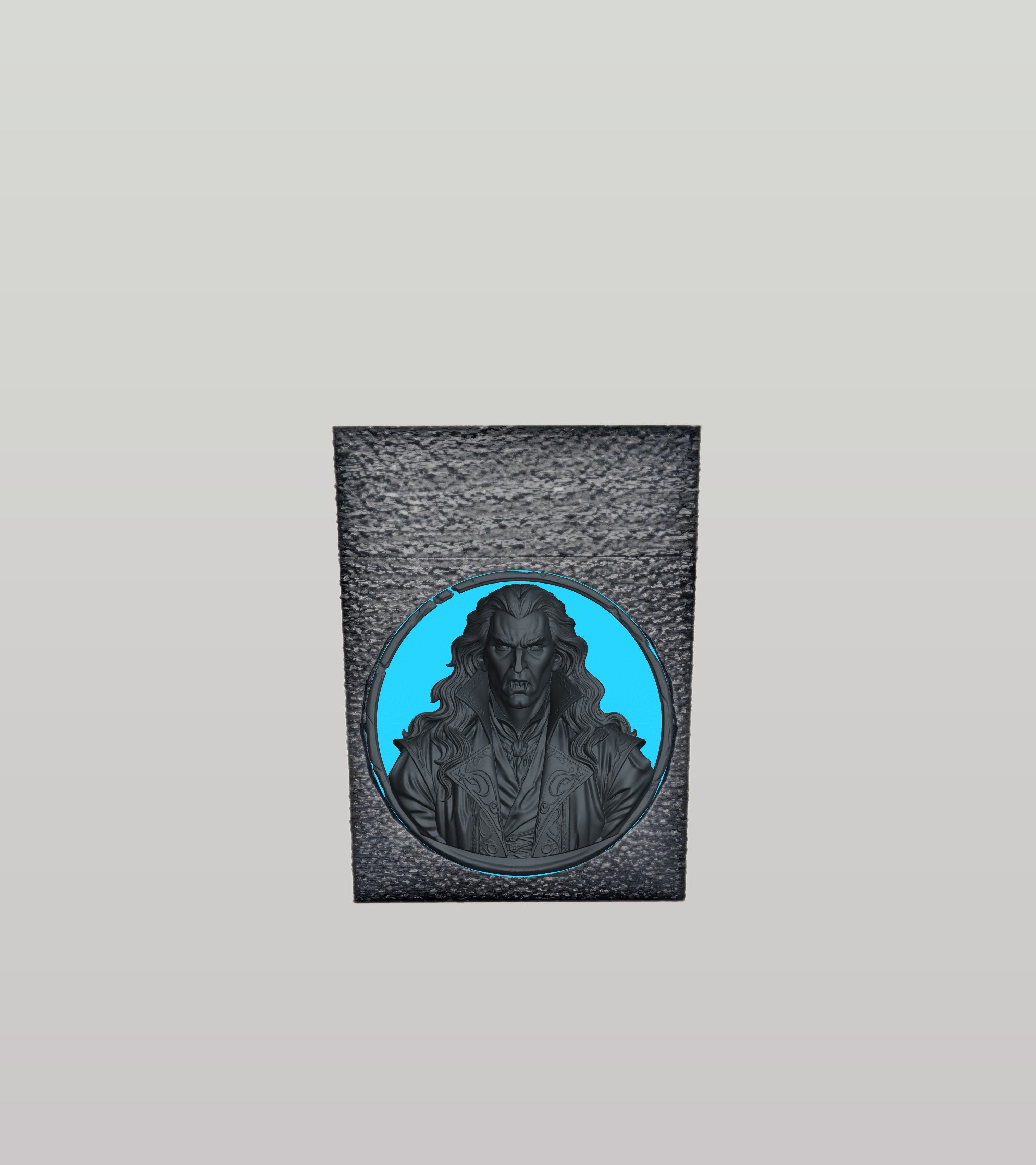 Gothic Vampire Card Box — Black