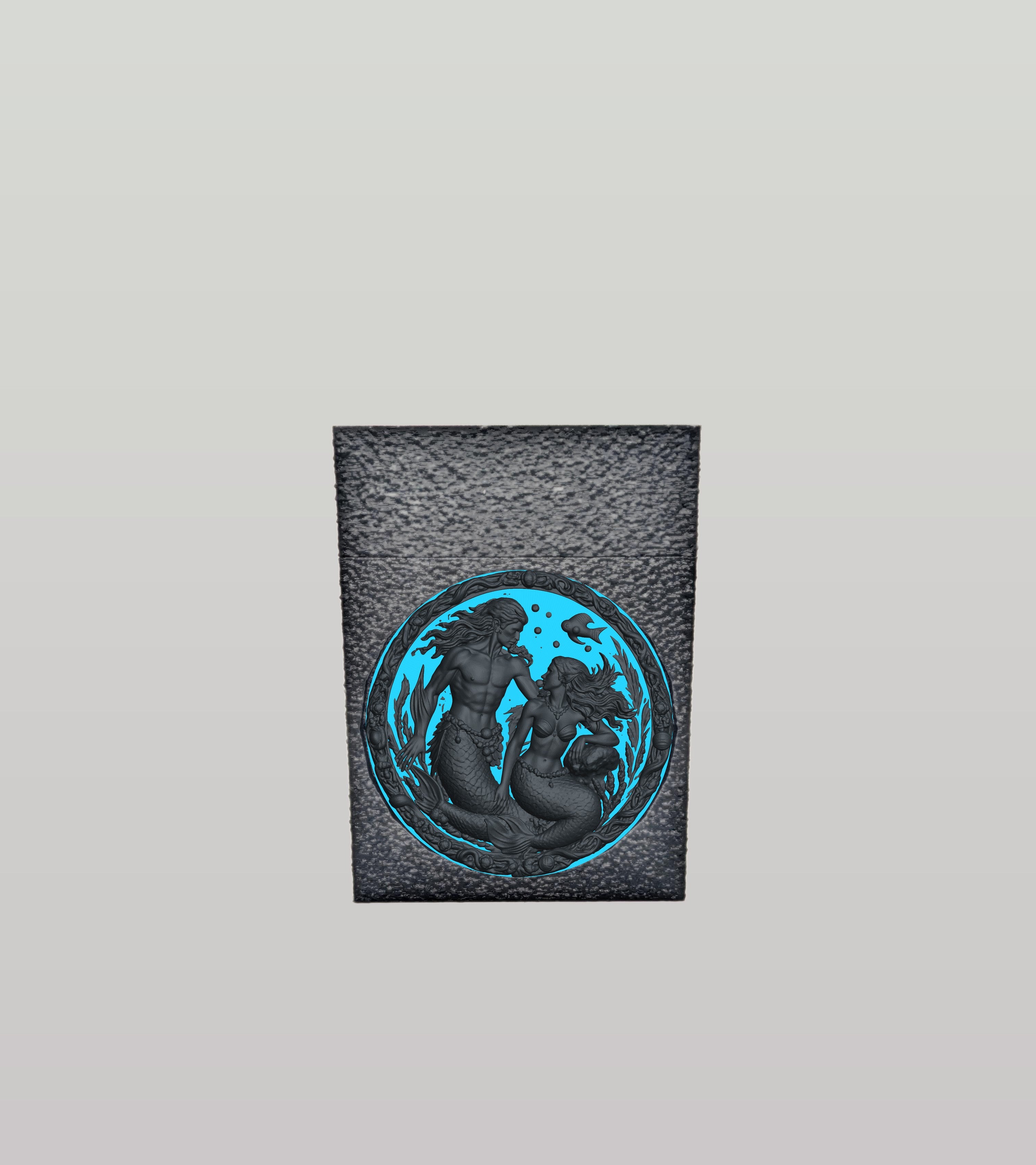 Merfolk Card Box — Black