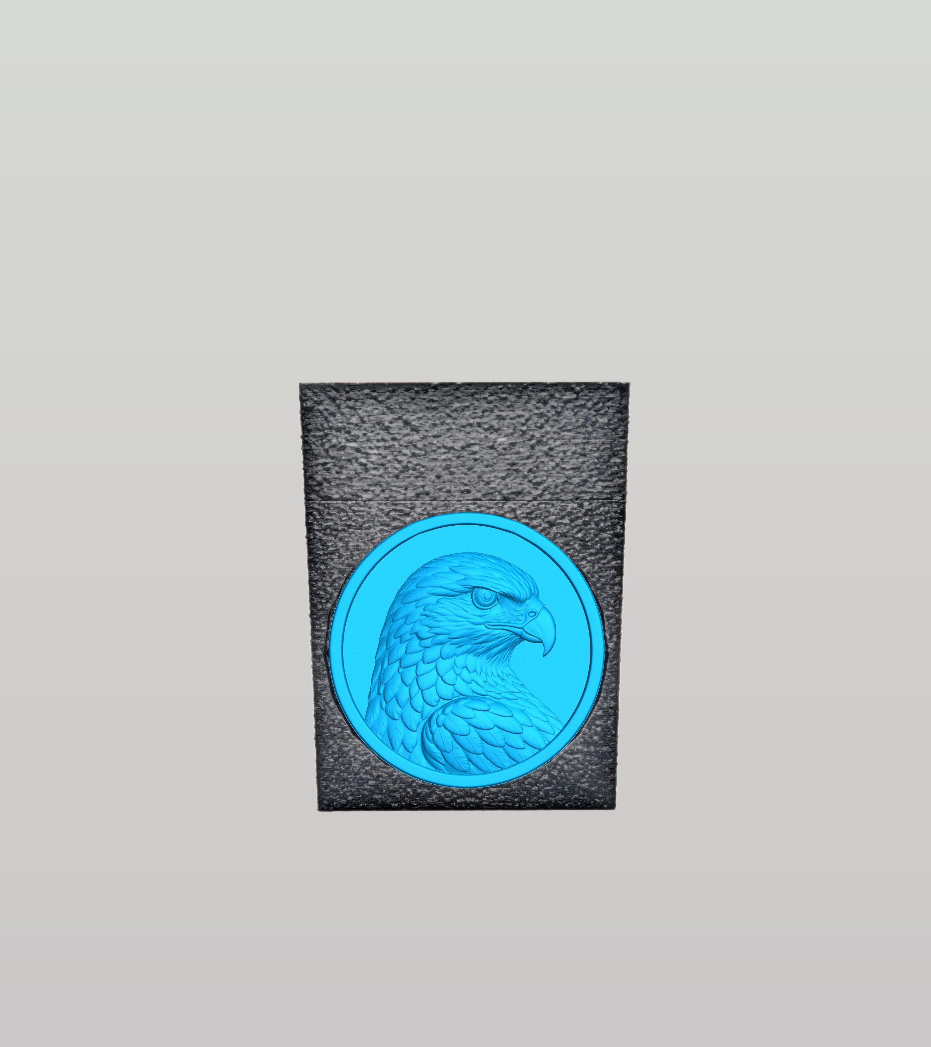 Eagle Card Box — Black