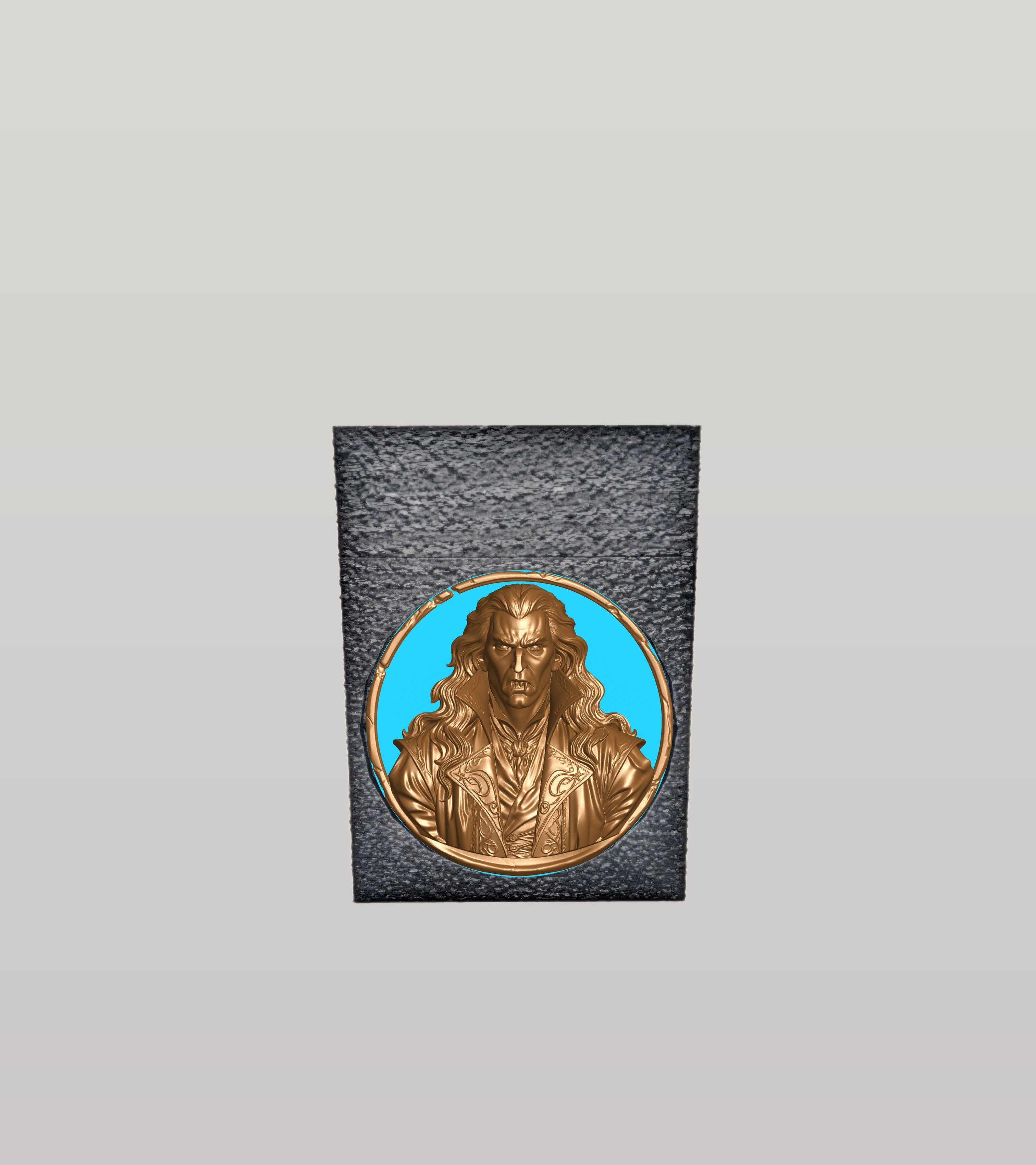 Gothic Vampire Card Box — Black