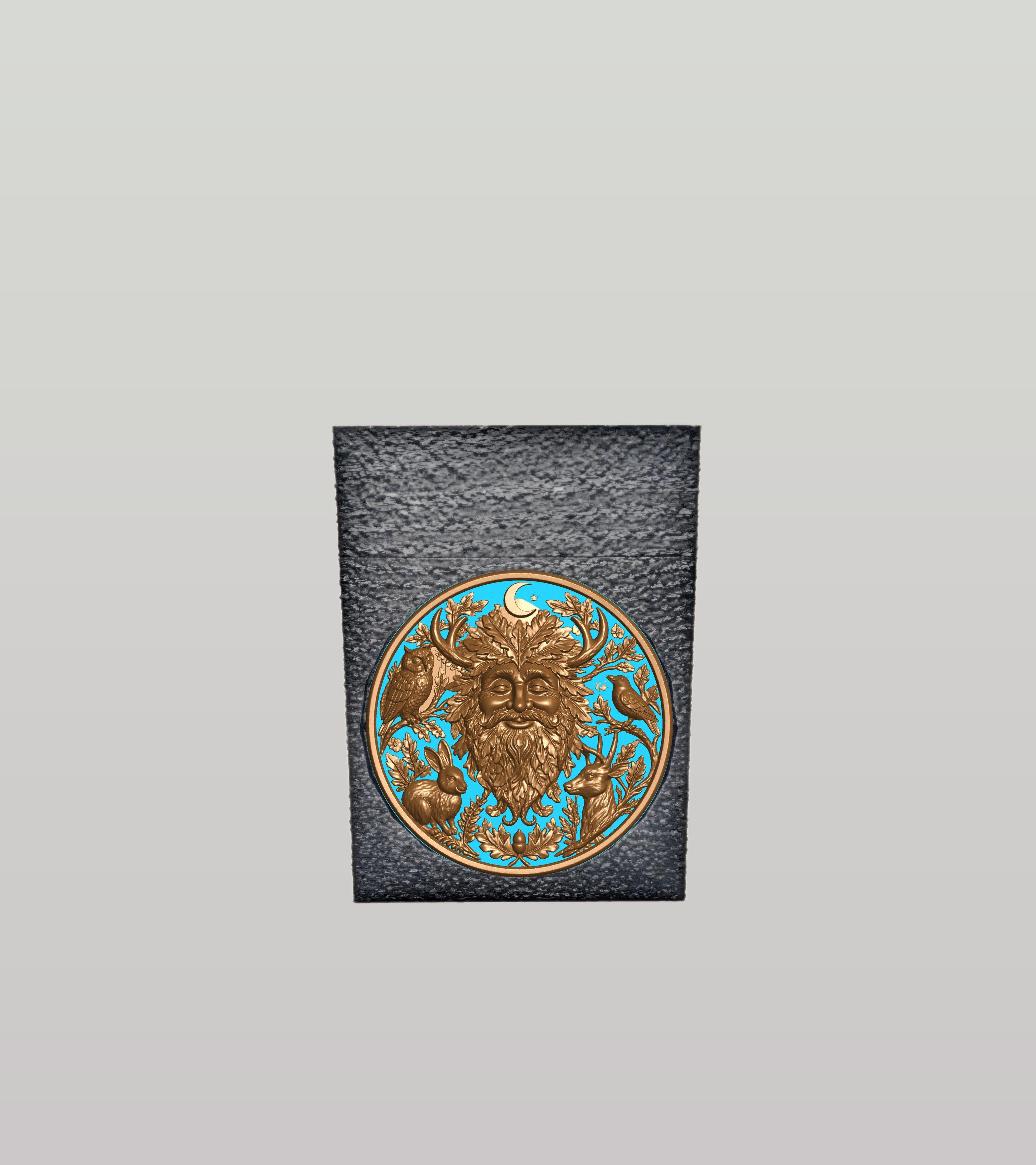 Tree Spirit Card Box — Black