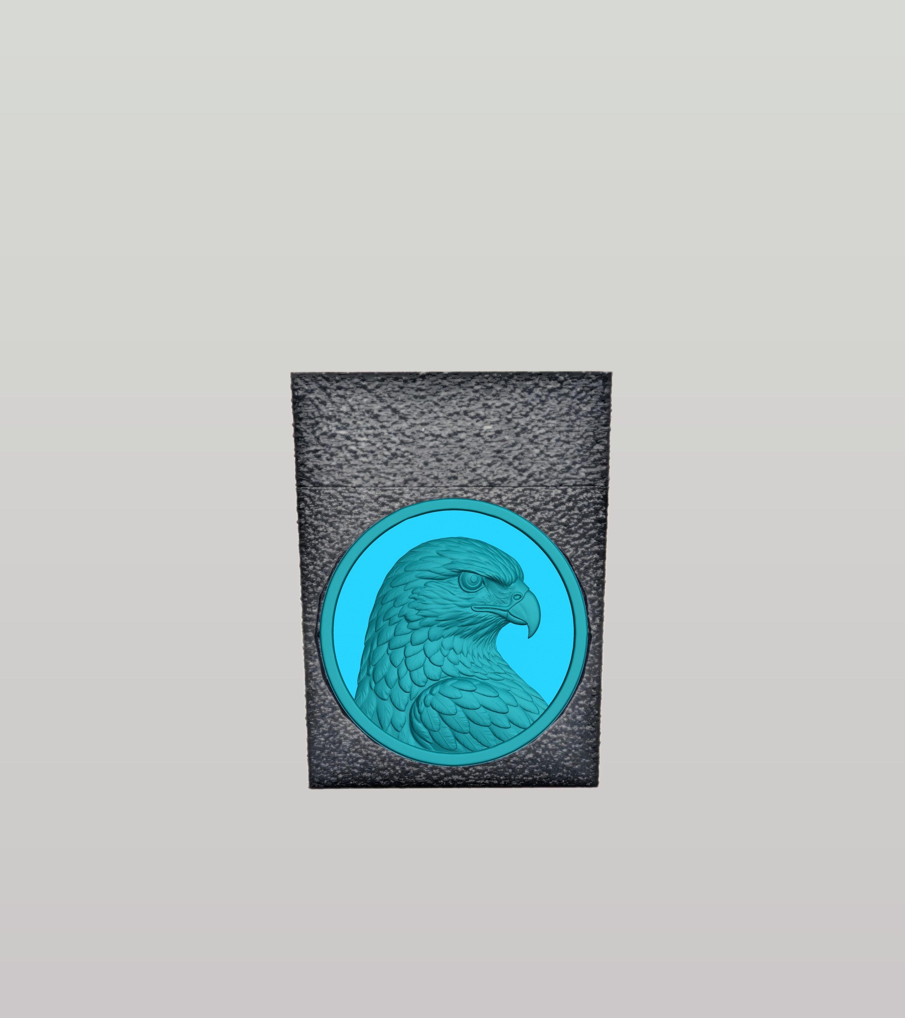 Eagle Card Box — Black