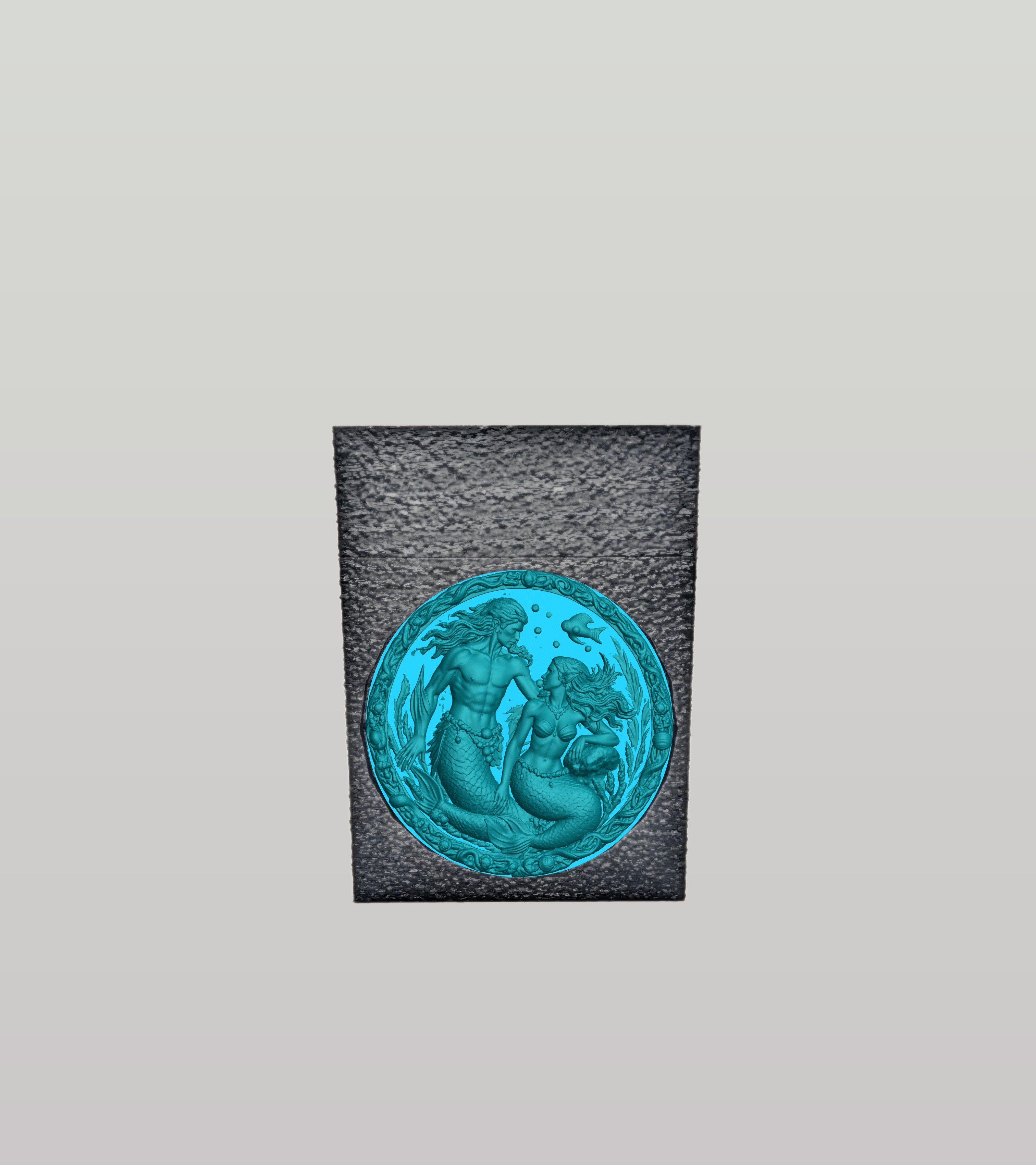 Merfolk Card Box — Black