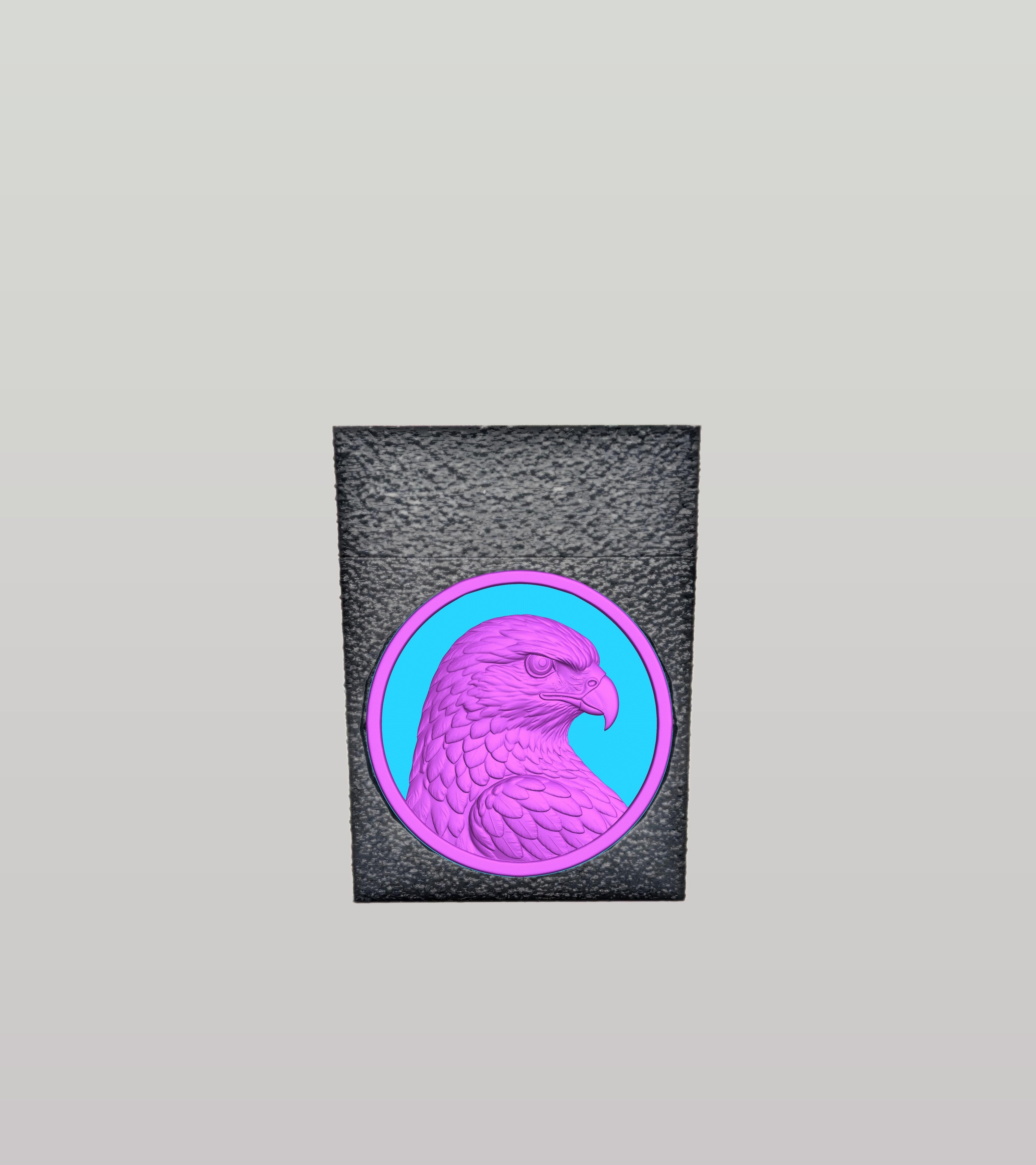 Eagle Card Box — Black