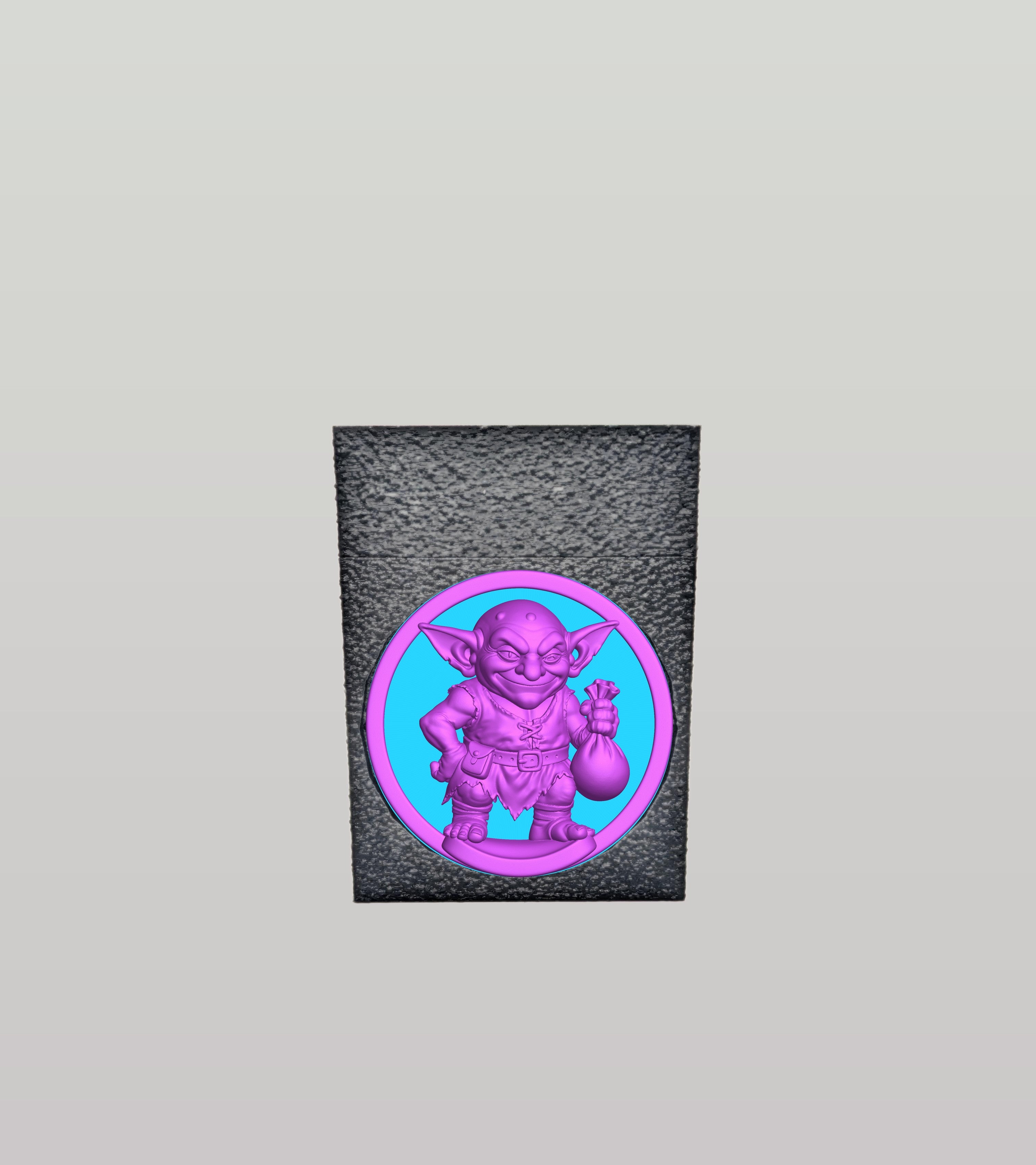 Greedy Goblin Card Box — Black