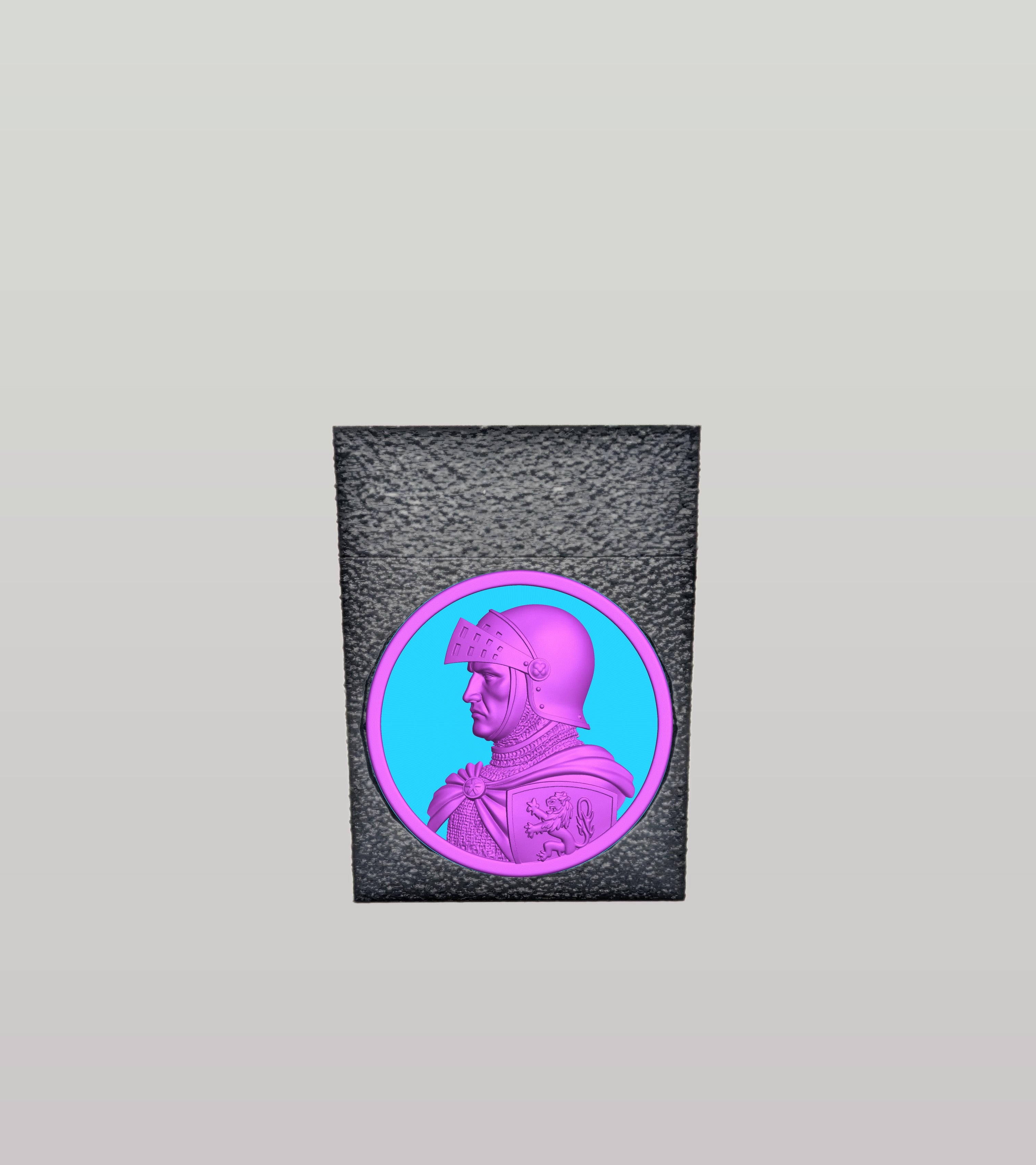 Knight Card Box — Black