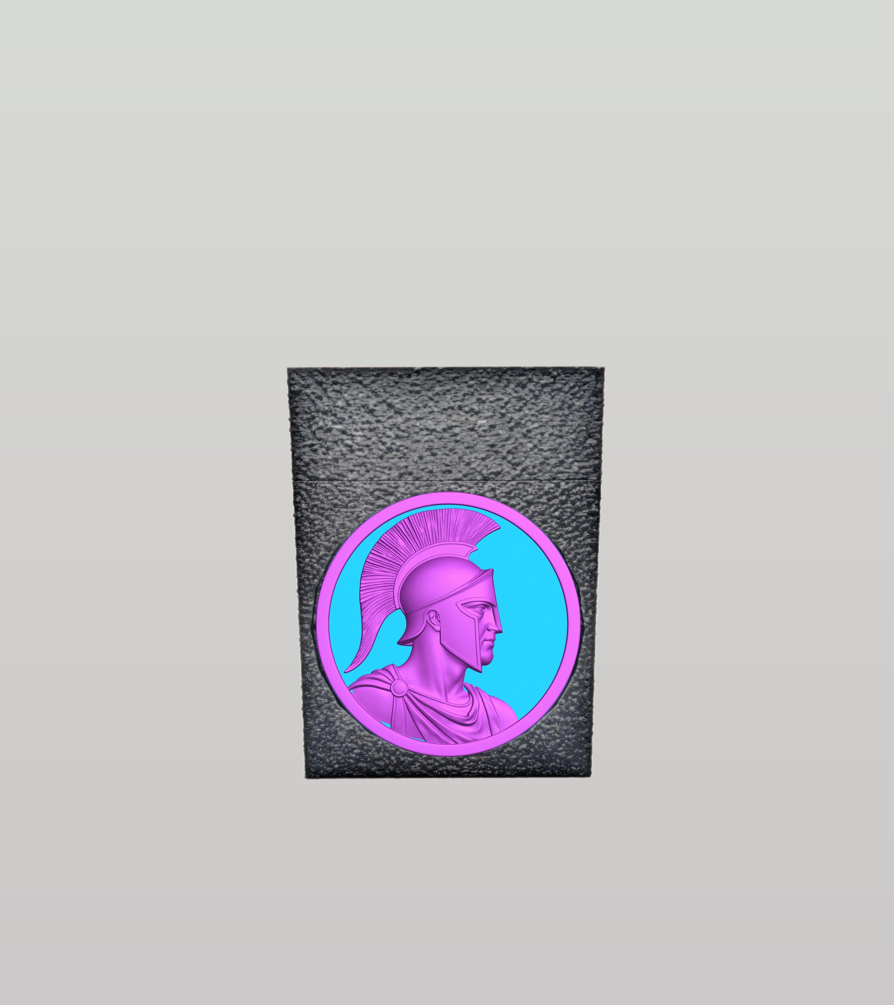 Spartan Card Box — Black