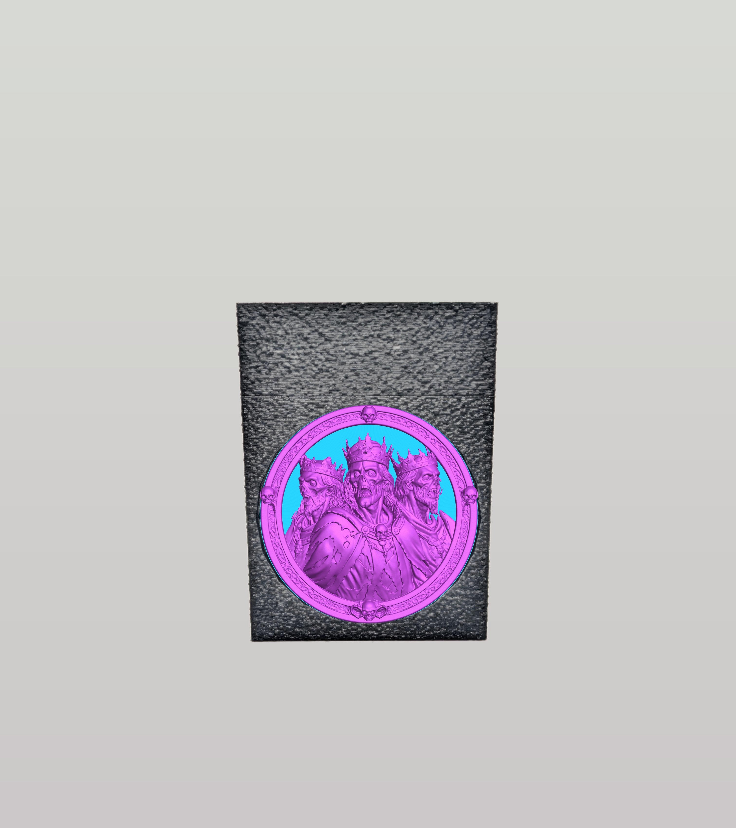 Zombie King Card Box — Black