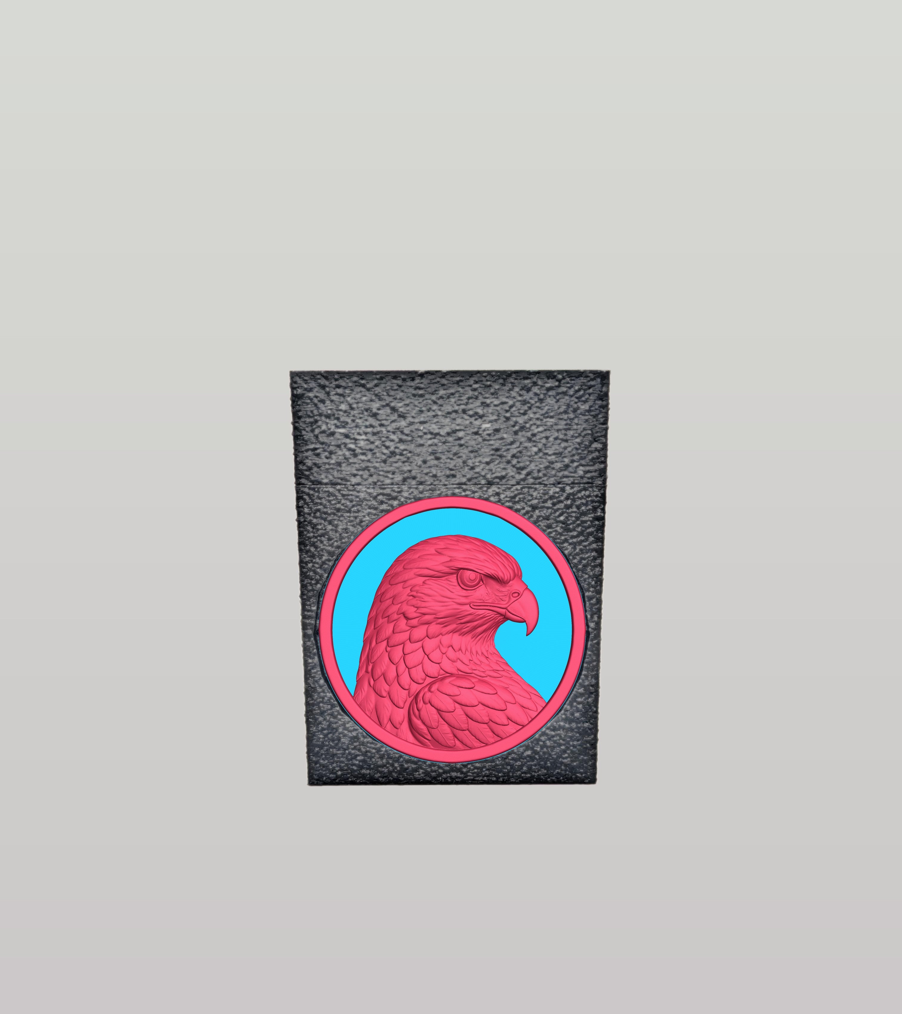 Eagle Card Box — Black