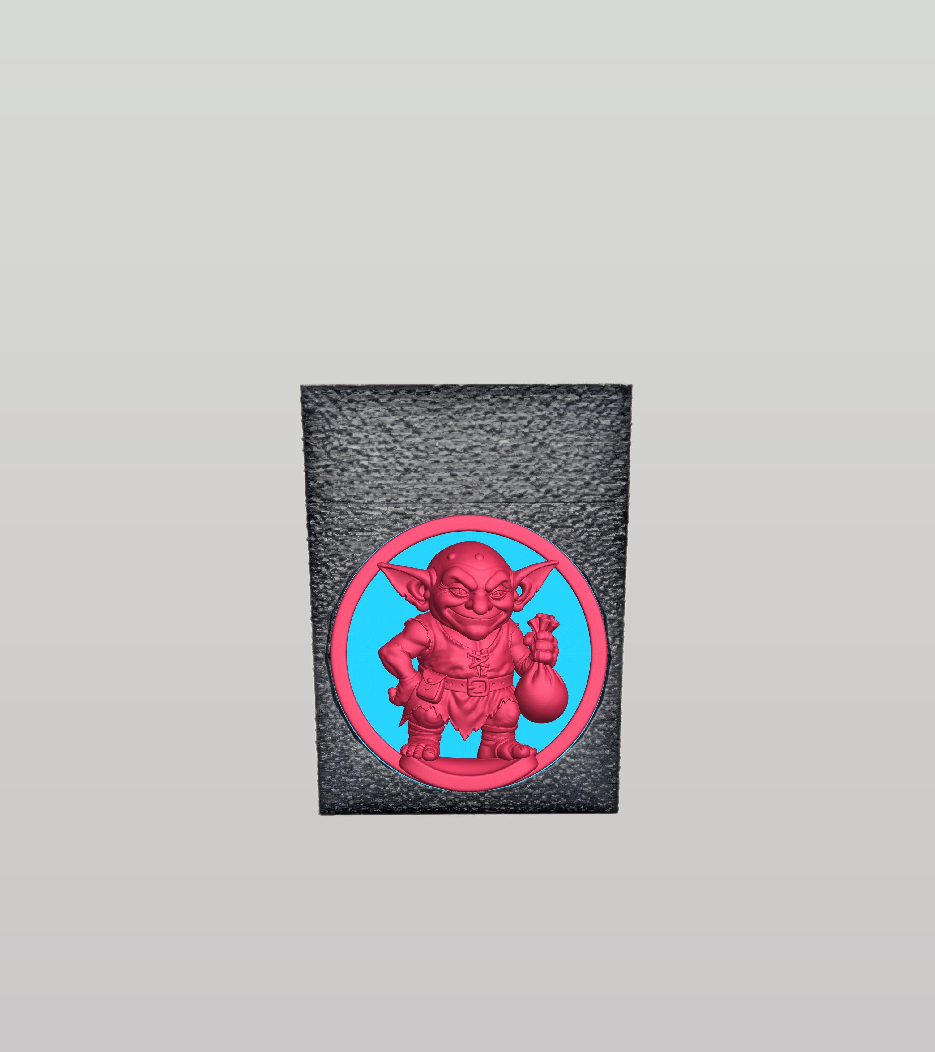 Greedy Goblin Card Box — Black