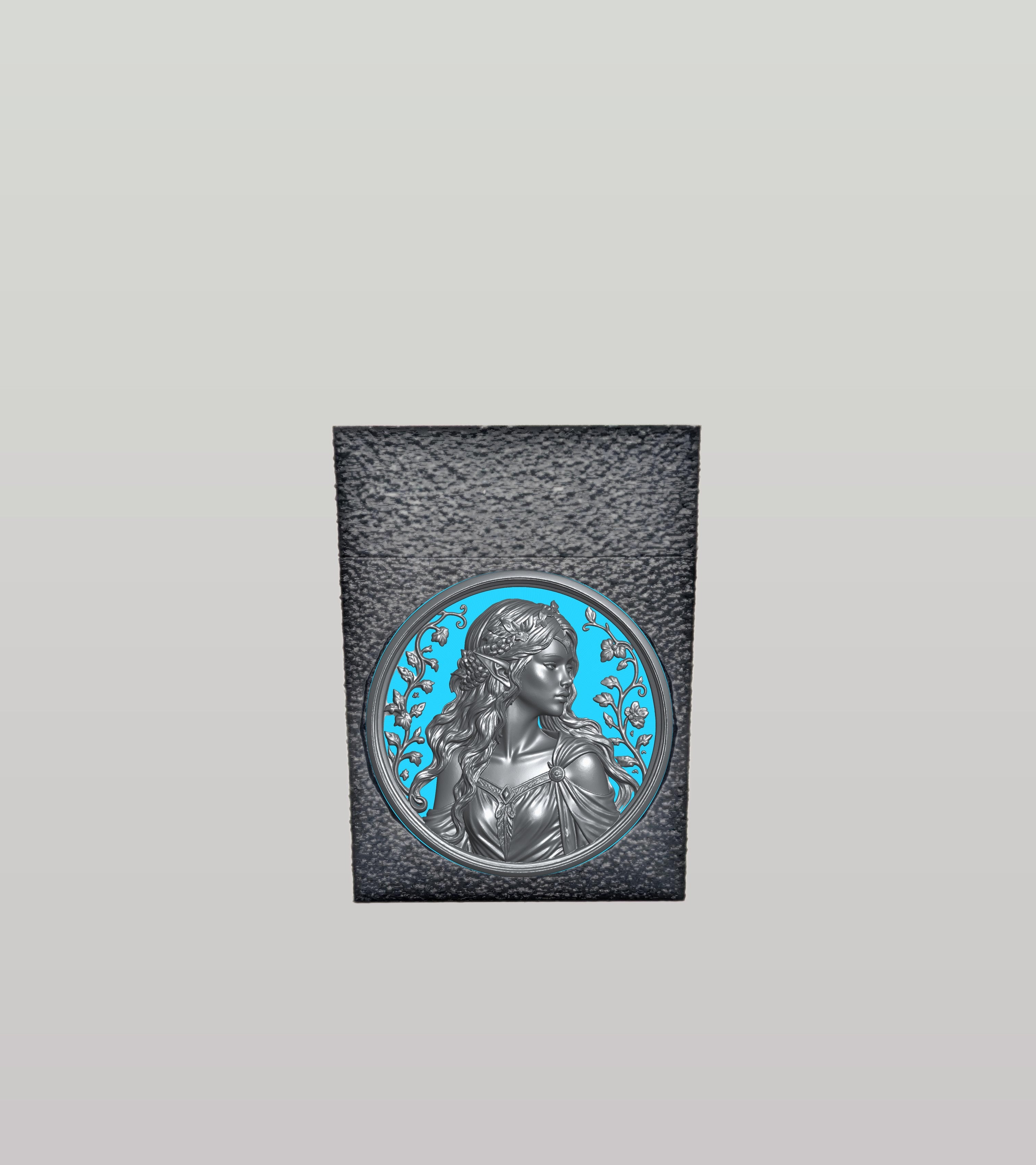 Elf Maiden Card Box — Black