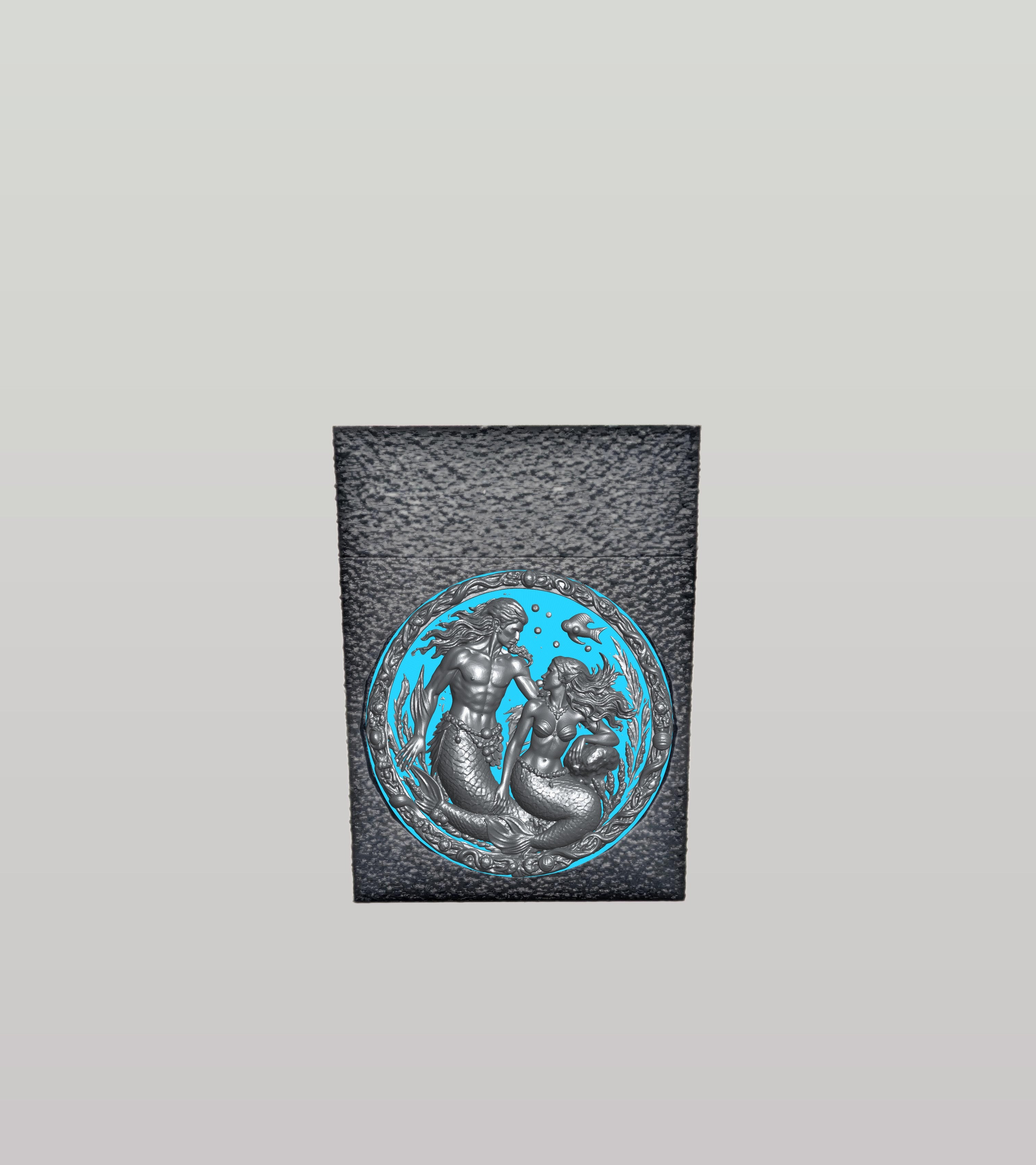 Merfolk Card Box — Black