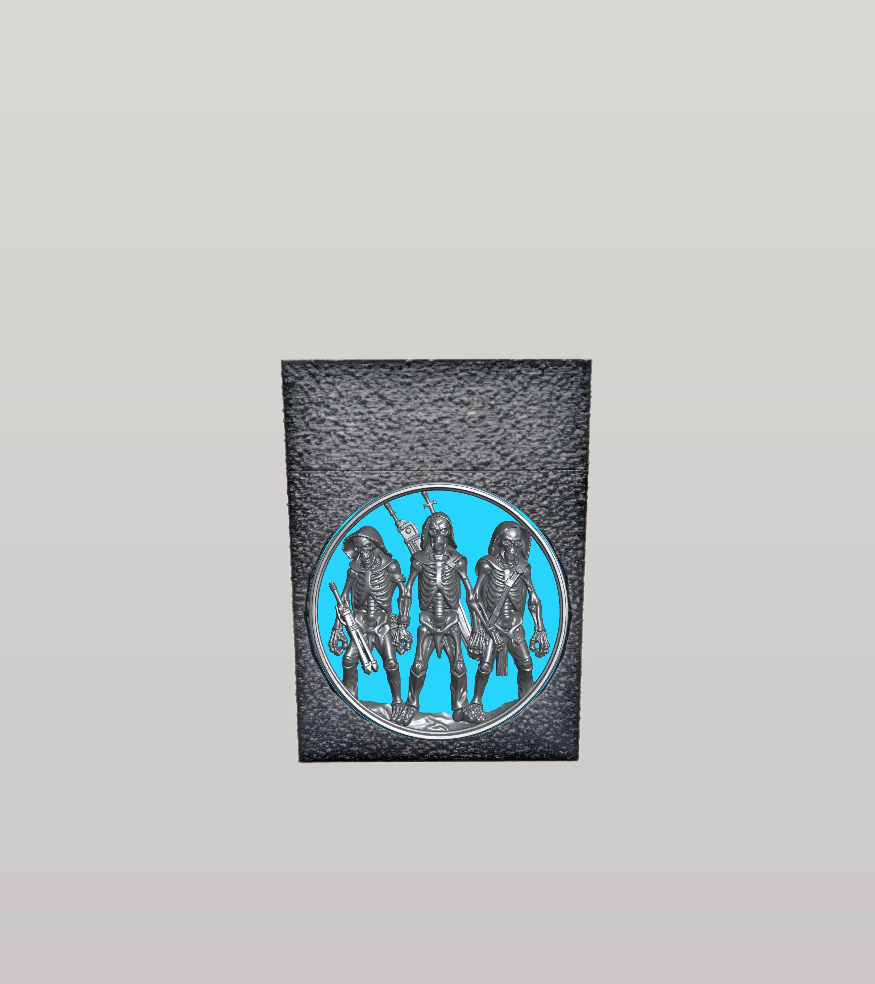 Skeleton Army Card Box — Black