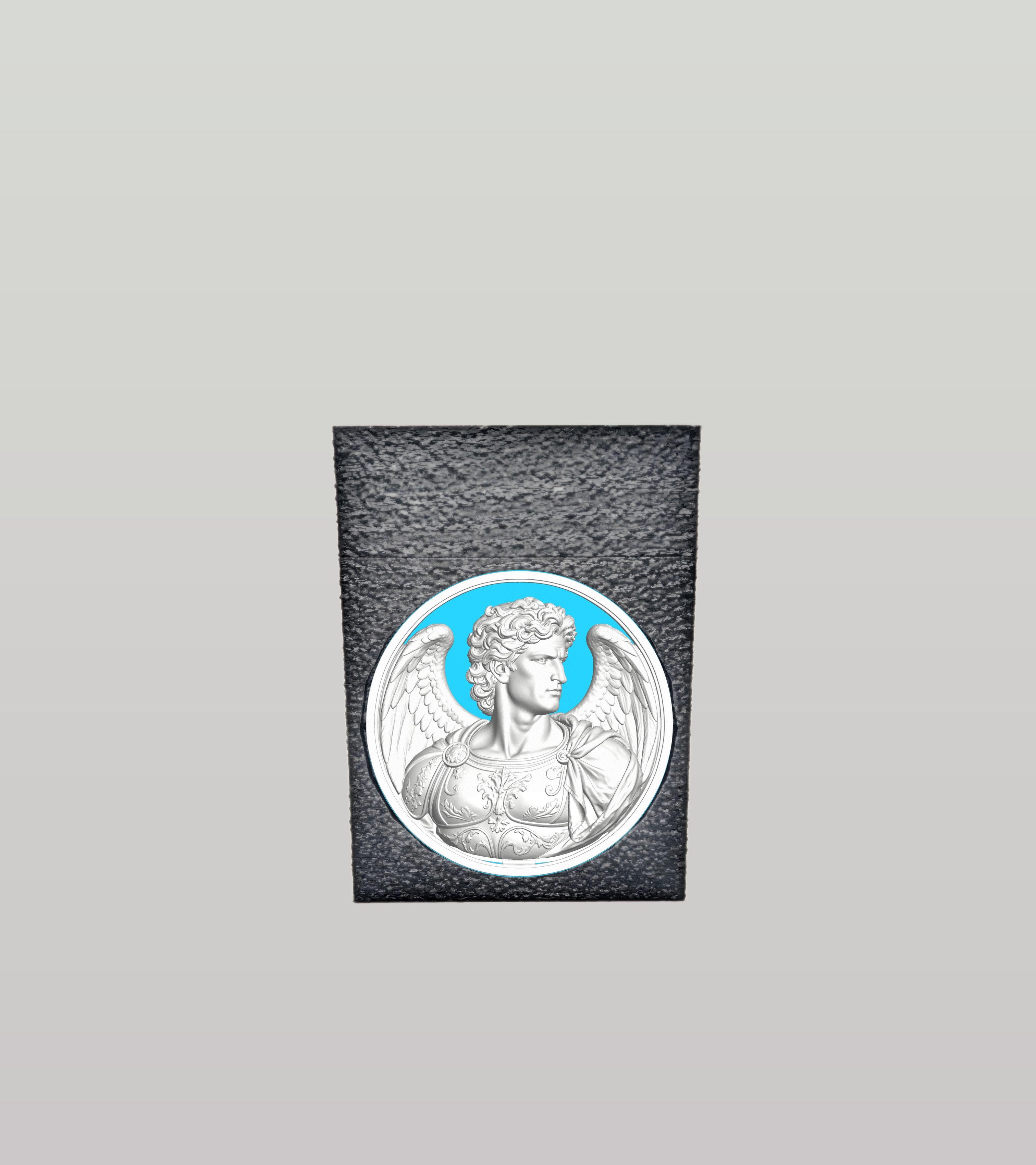 Angel Card Box — Black